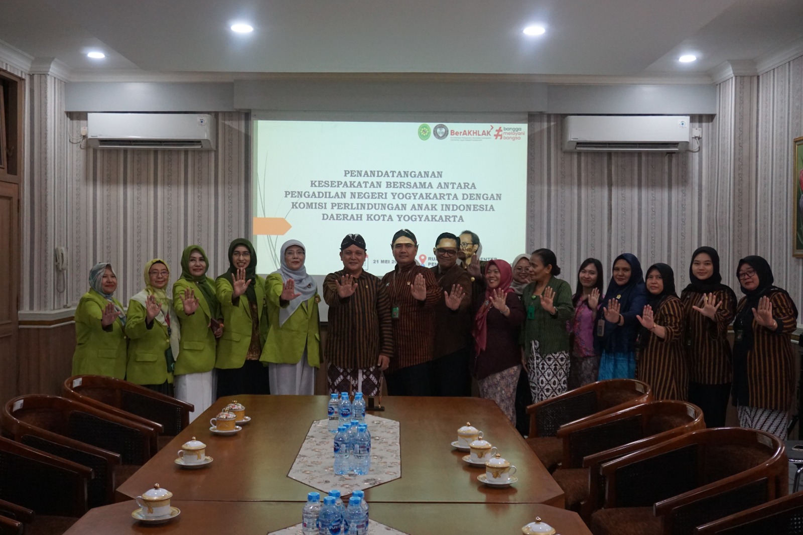 Forum Komunikasi Publik dan Penandatanganan Kesepakatan Bersama antara PN Yogyakarta dengan KPAID Kota Yogyakarta