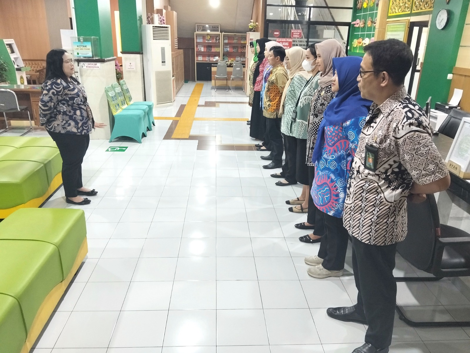 Apel Pagi Rutin Petugas PTSP 22 Mei 2026