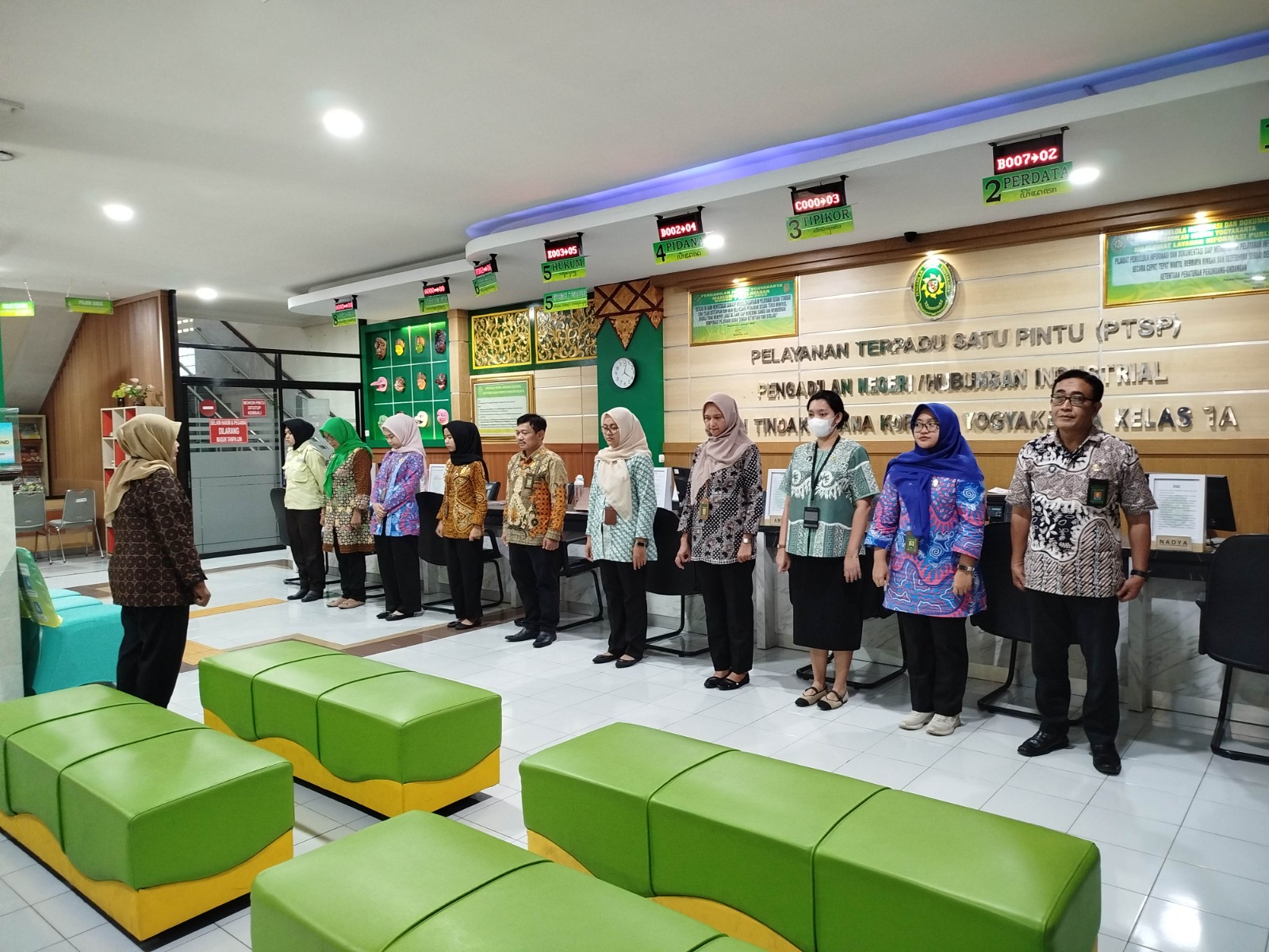 Apel Sore Rutin Petugas PTSP 22 Mei 2026