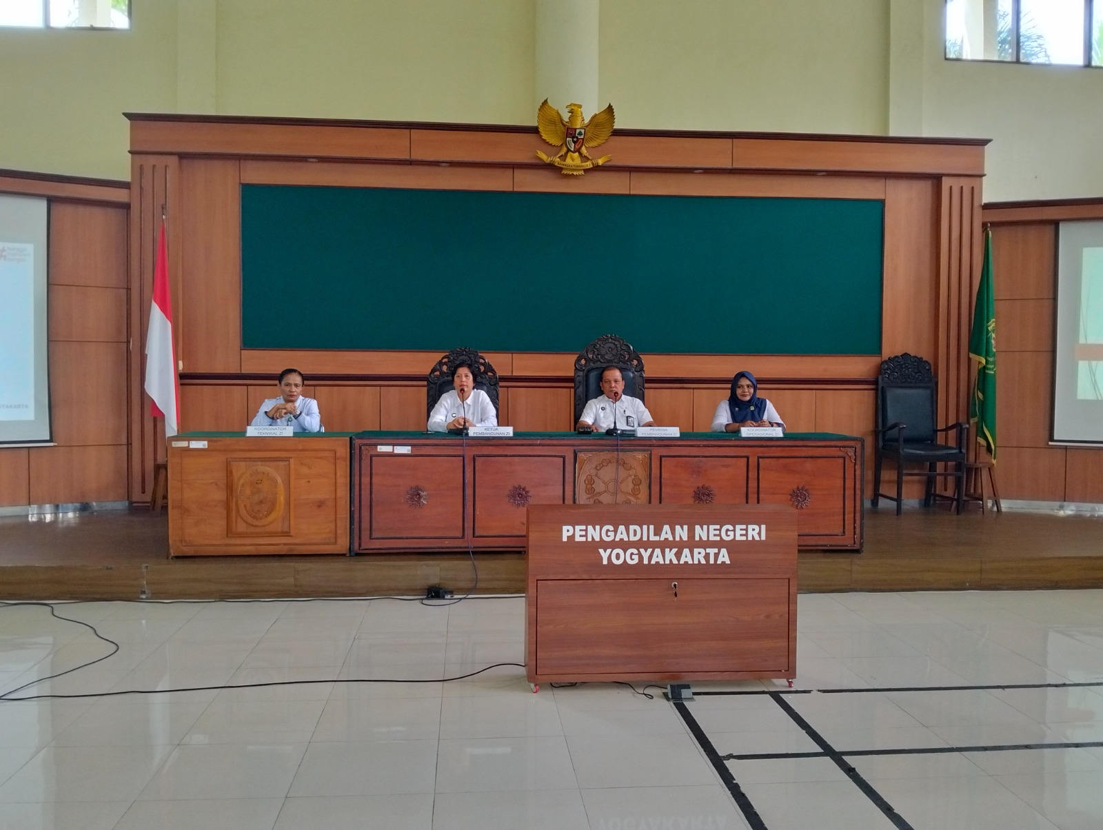 Monev Pembangunan Zona Integritas Pengadilan Negeri Yogyakarta Bulan April 2026