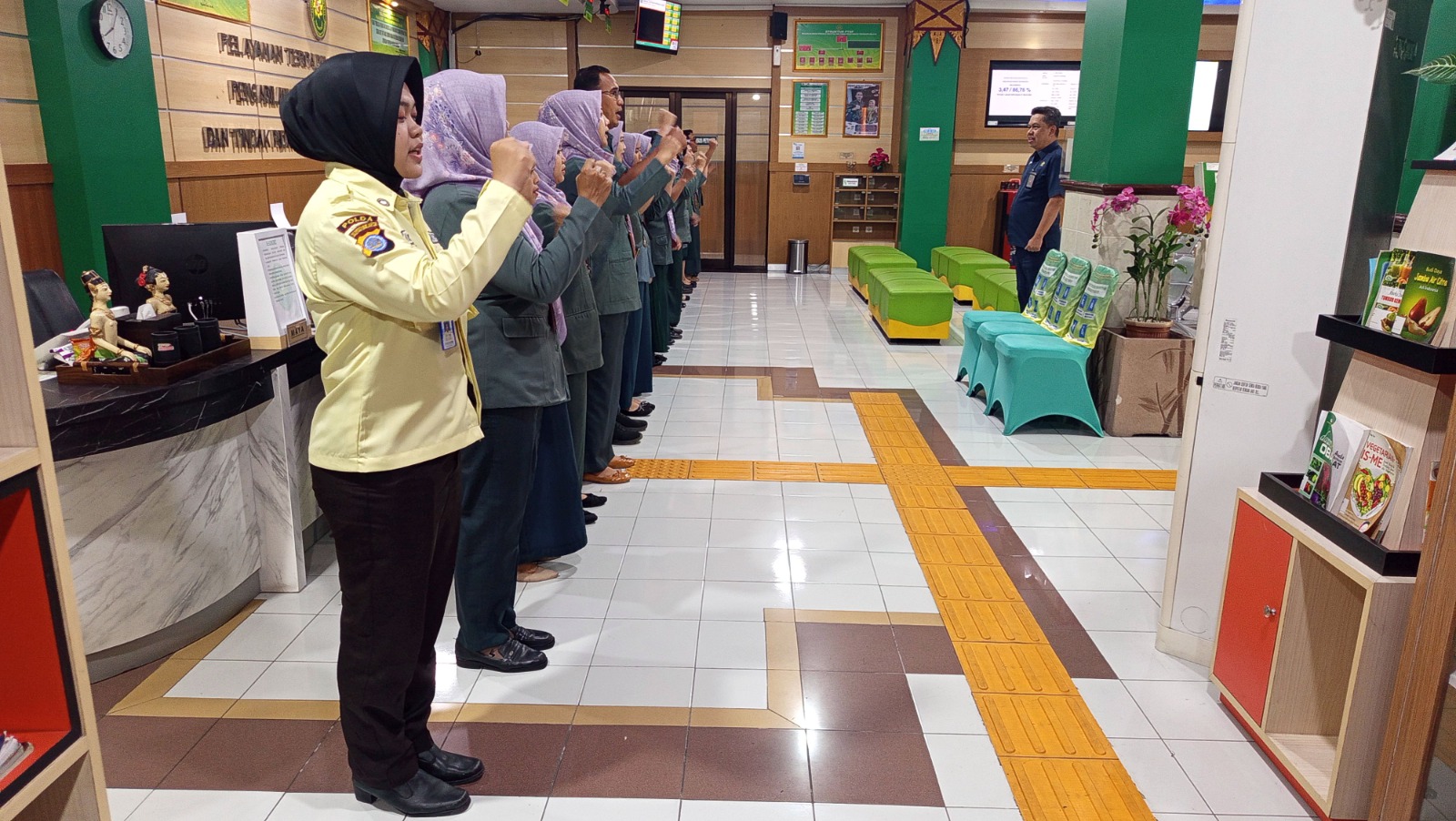 Apel Pagi Rutin Petugas PTSP 26 Mei 2026