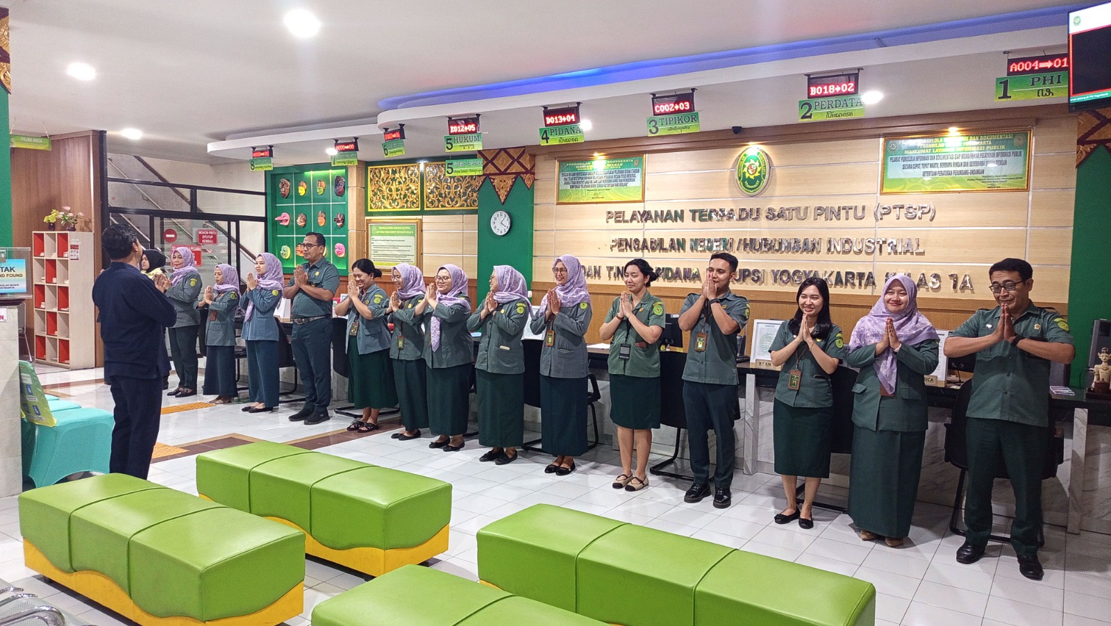 Apel Sore Rutin Petugas PTSP 26 Mei 2026