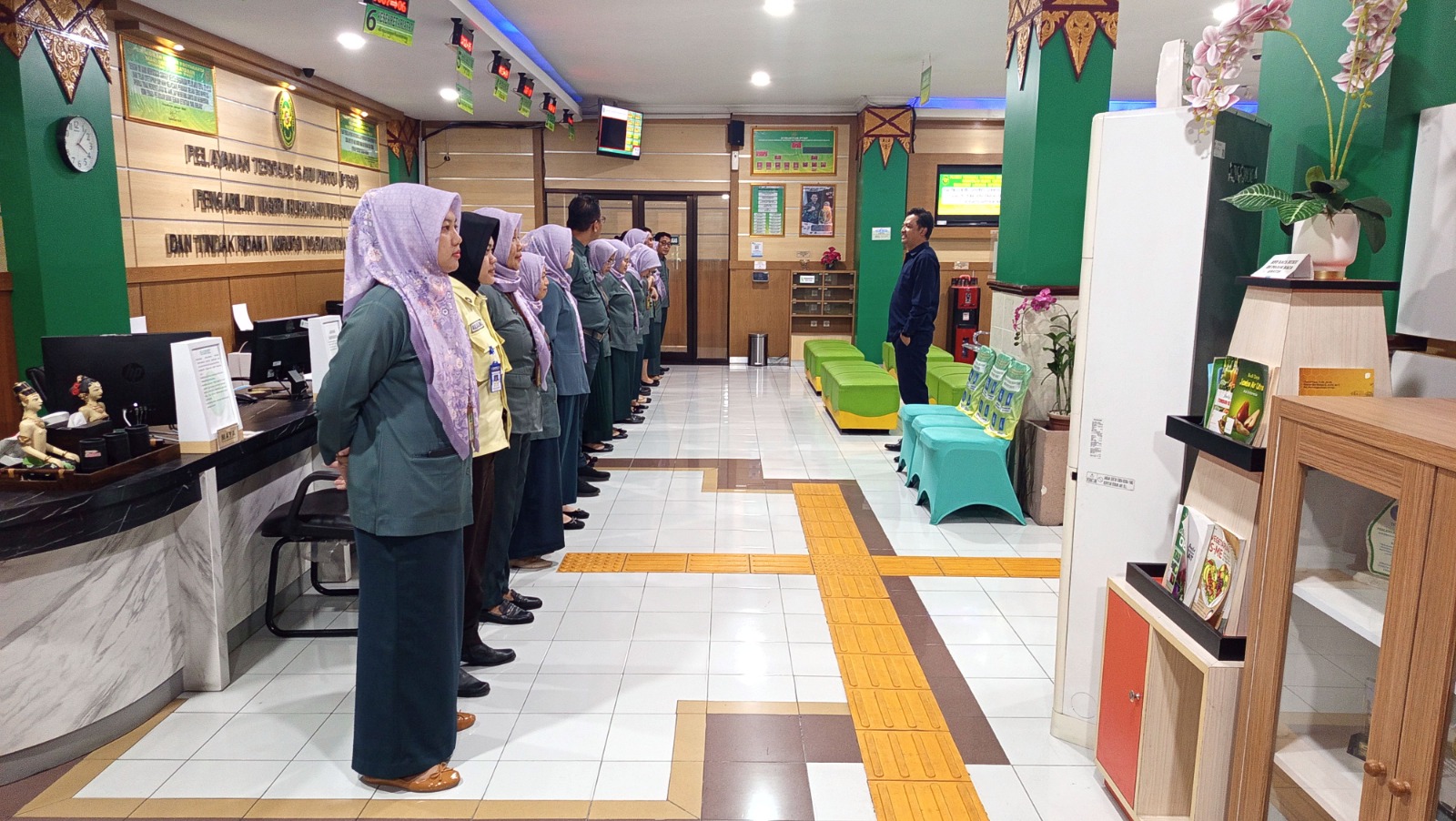 Apel Sore Rutin Petugas PTSP 26 Mei 2026
