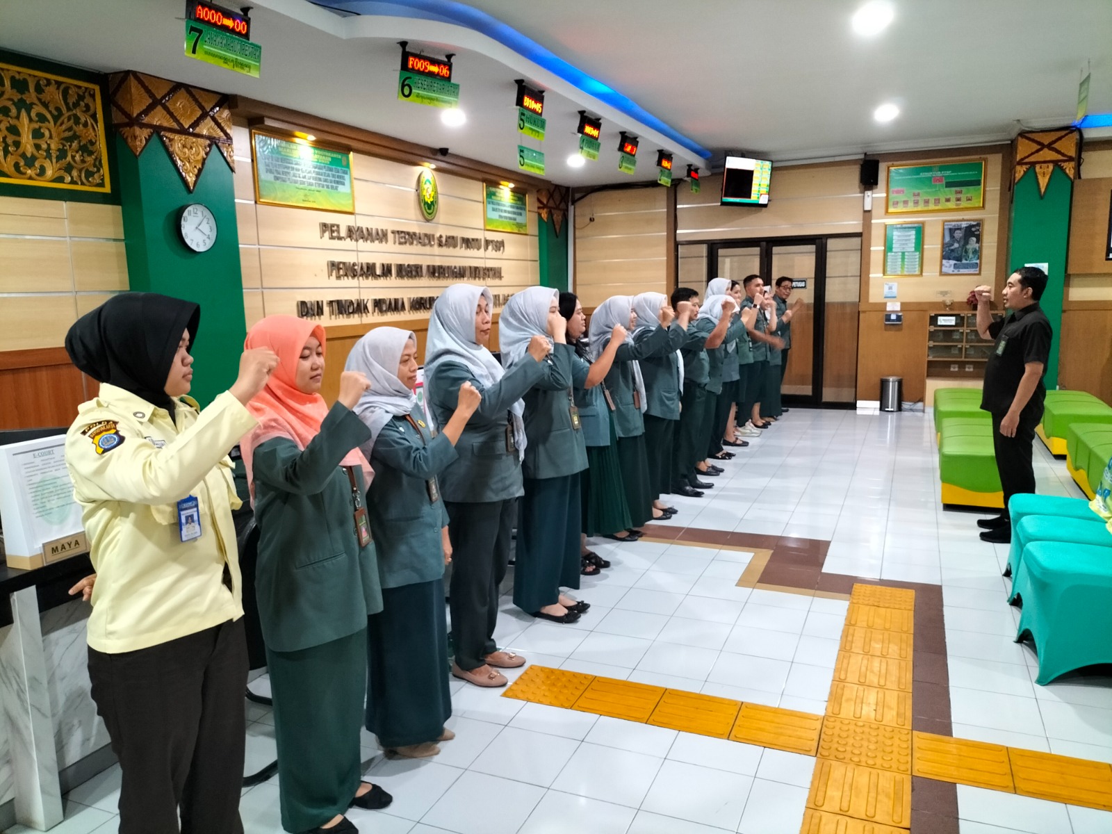 Apel Sore Rutin Petugas PTSP 3 Juni 2026
