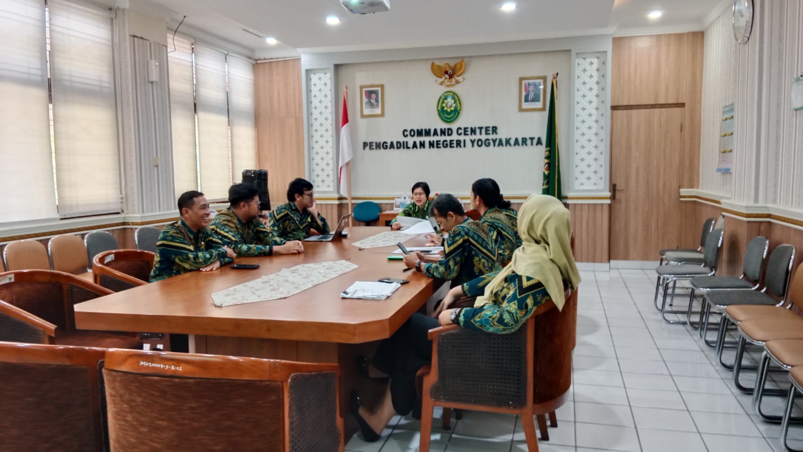 Rapat Monev Kedisiplinan Bulan Mei 2026 Pengadilan Negeri Yogyakarta