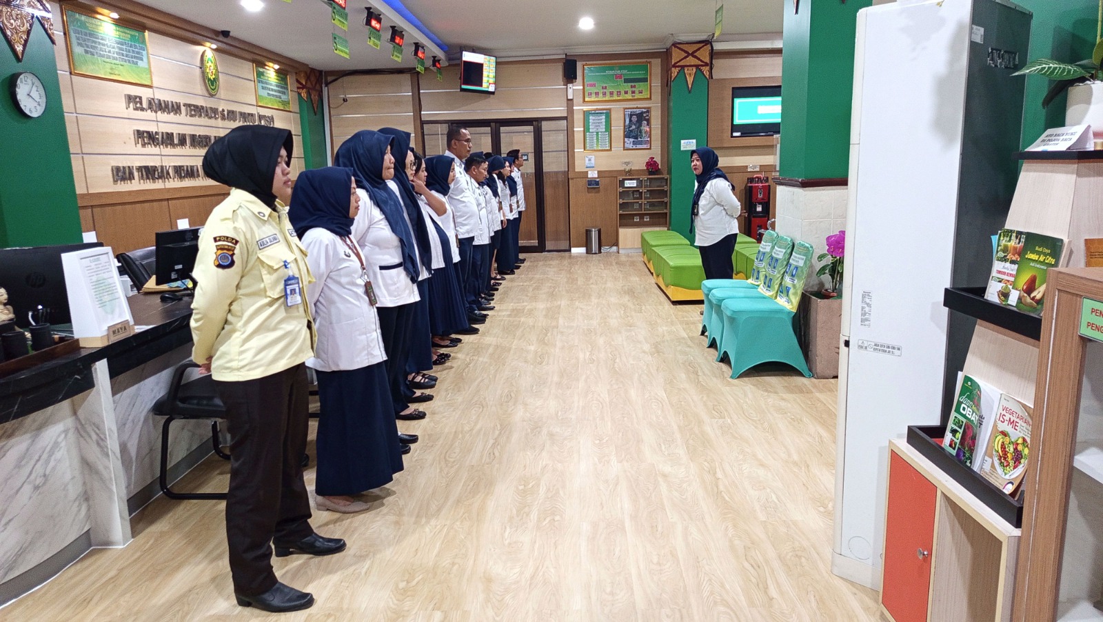 Apel Sore Rutin Petugas PTSP 8 Juni 2026