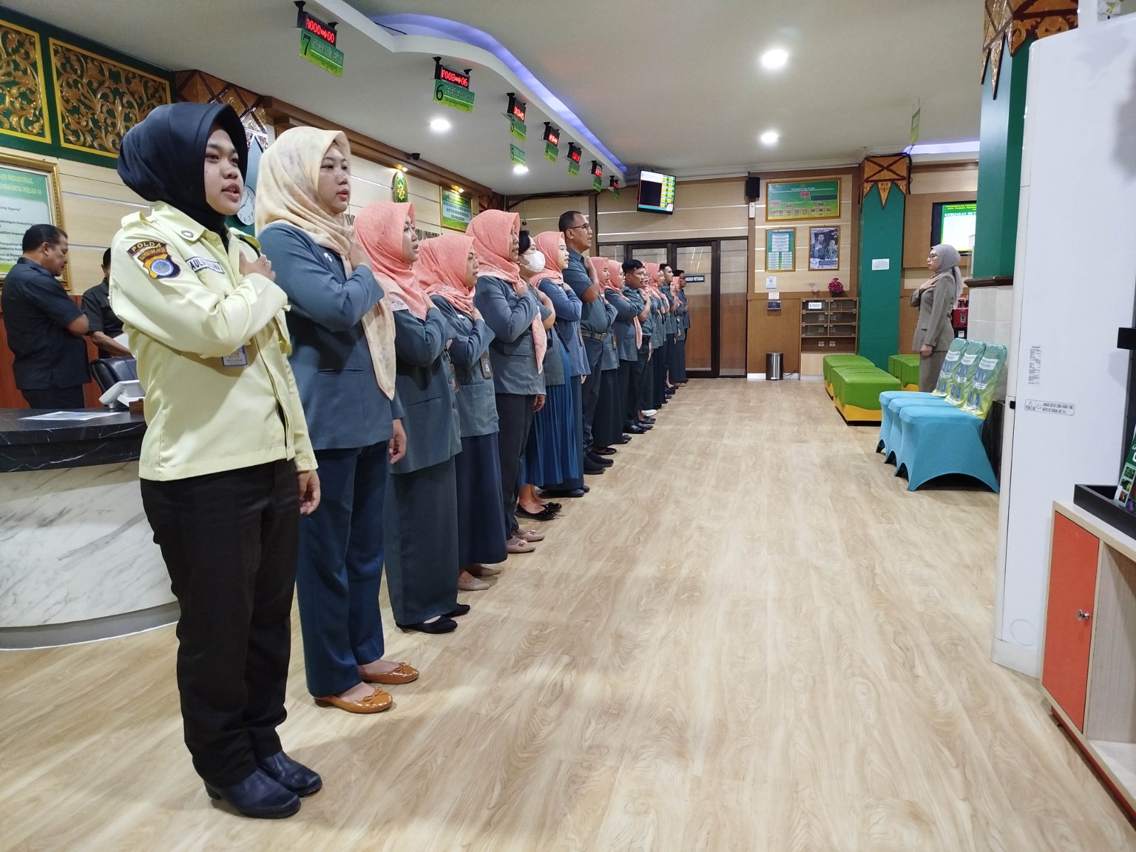 Apel Pagi Rutin Petugas PTSP 10 Juni 2026