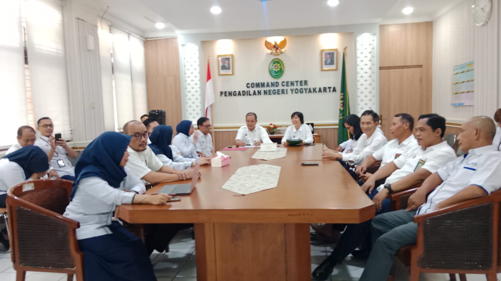 Rapat Persiapan Audit Internal SMAP Pengadilan Negeri Yogyakarta