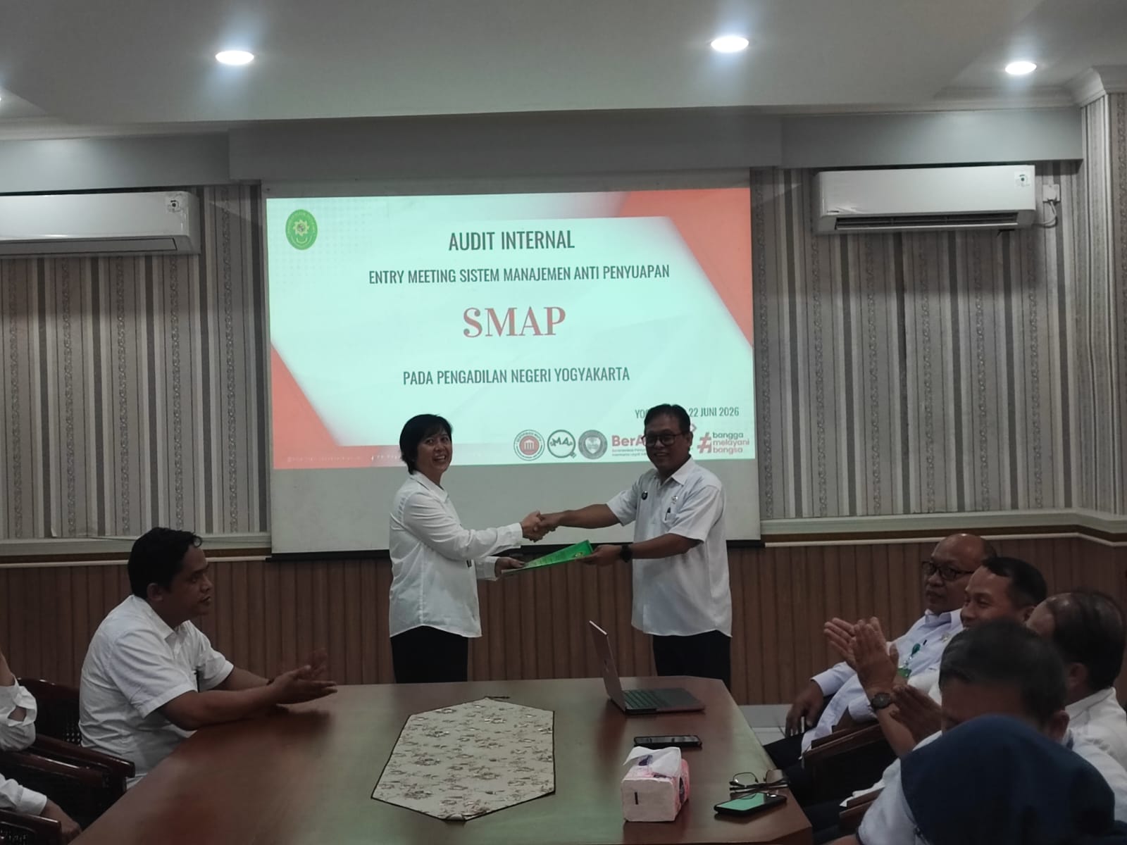 Entry Meeting Audit Internal SMAP Pengadilan Negeri Yogyakarta