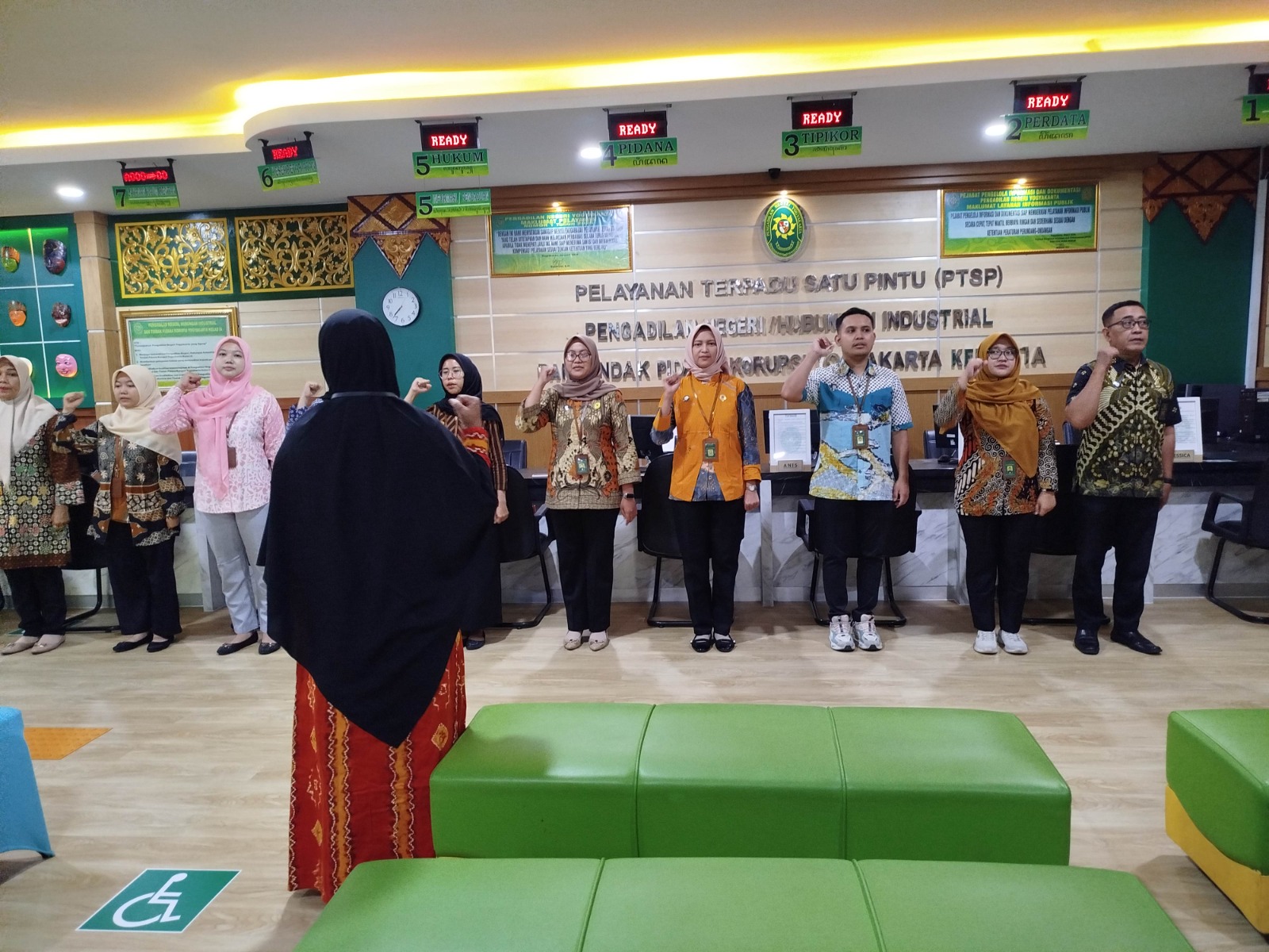 Apel Pagi Rutin Petugas PTSP 19 Juni 2026