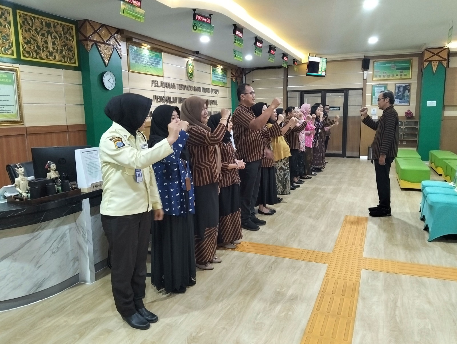 Apel Sore Rutin Petugas PTSP 25 Juni 2026