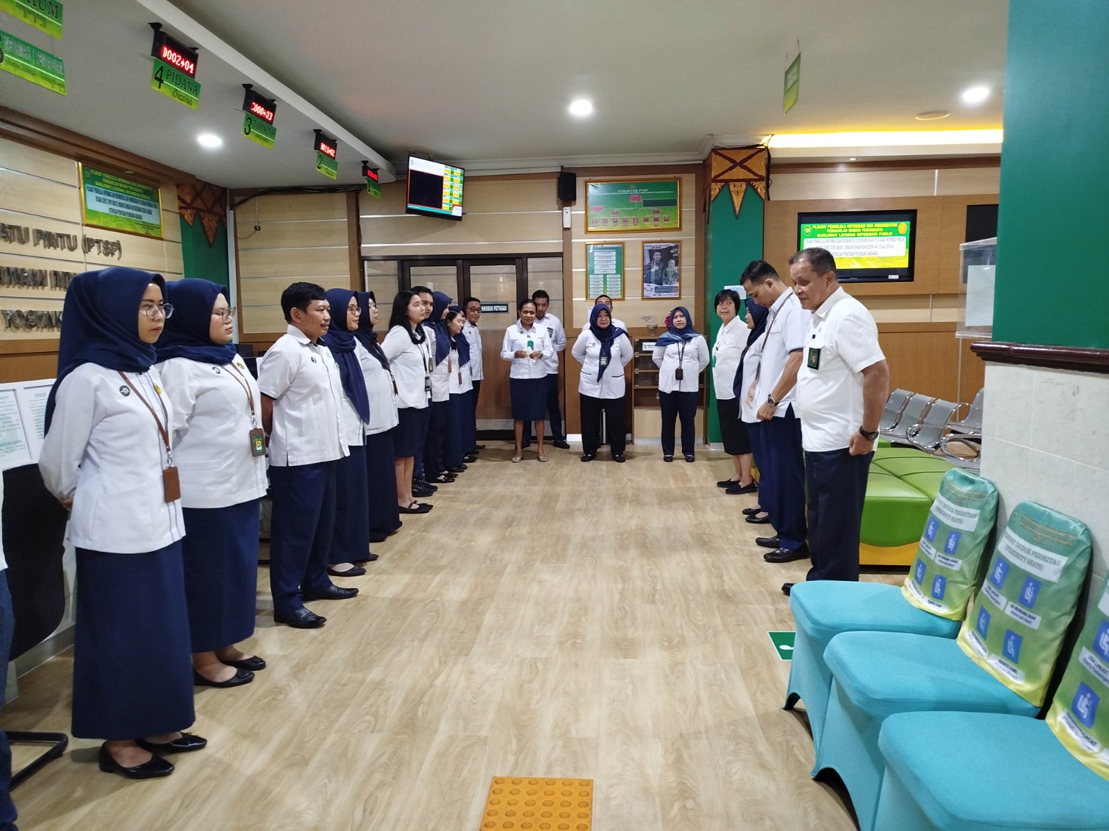Apel Pagi Rutin Petugas PTSP 29 Juni 2026