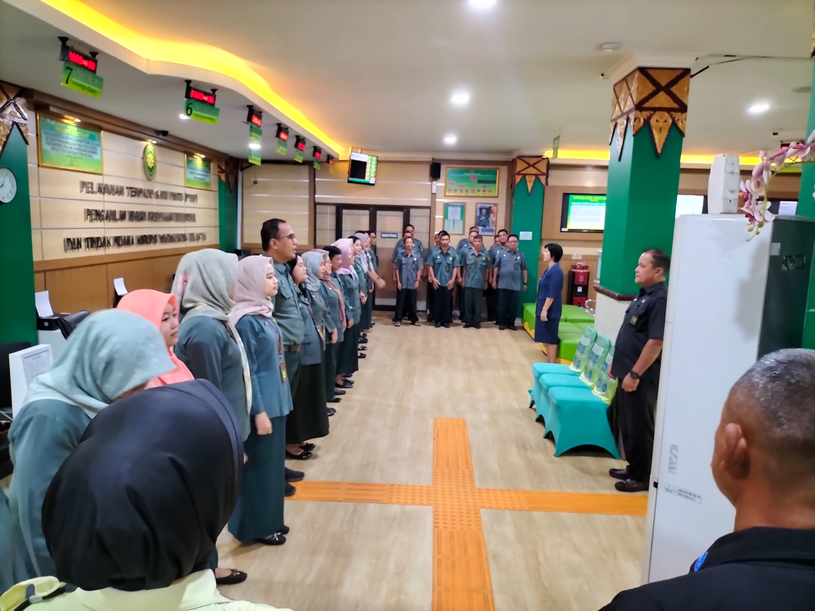 Apel Pagi Petugas PTSP 30 Juni 2026
