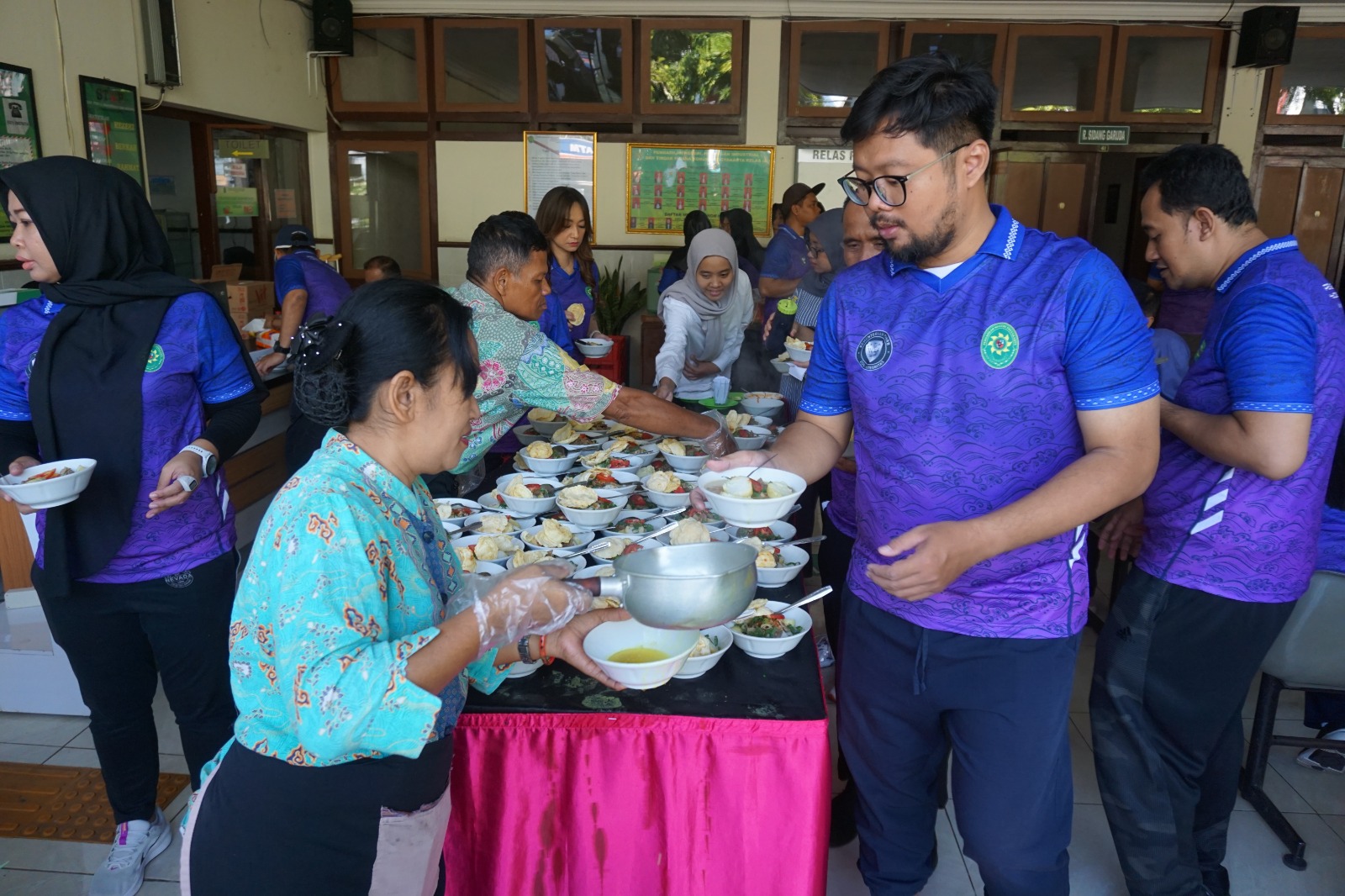 Senam Pagi dan Sarapan Bersama Pengadilan Negeri Yogyakarta