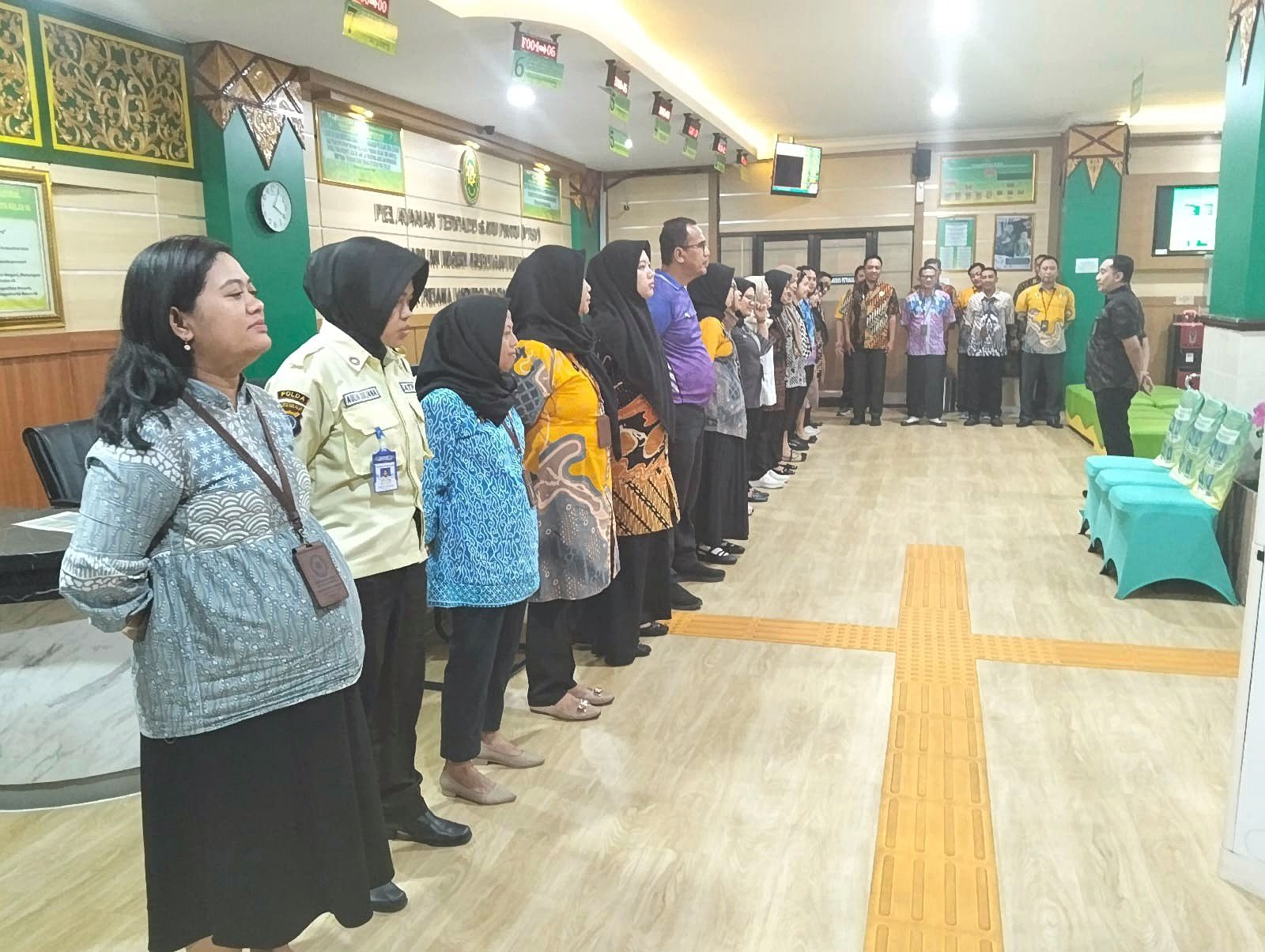Apel Sore Rutin Petugas PTSP 3 Juli 2026