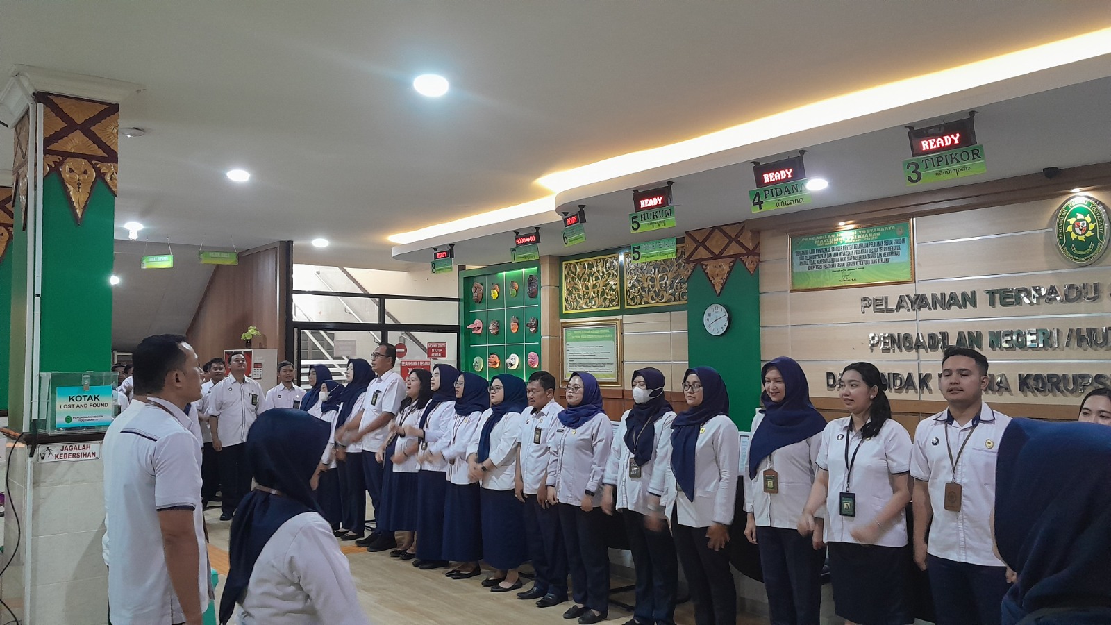 Apel Pagi Rutin Petugas PTSP 6 Juli 2026
