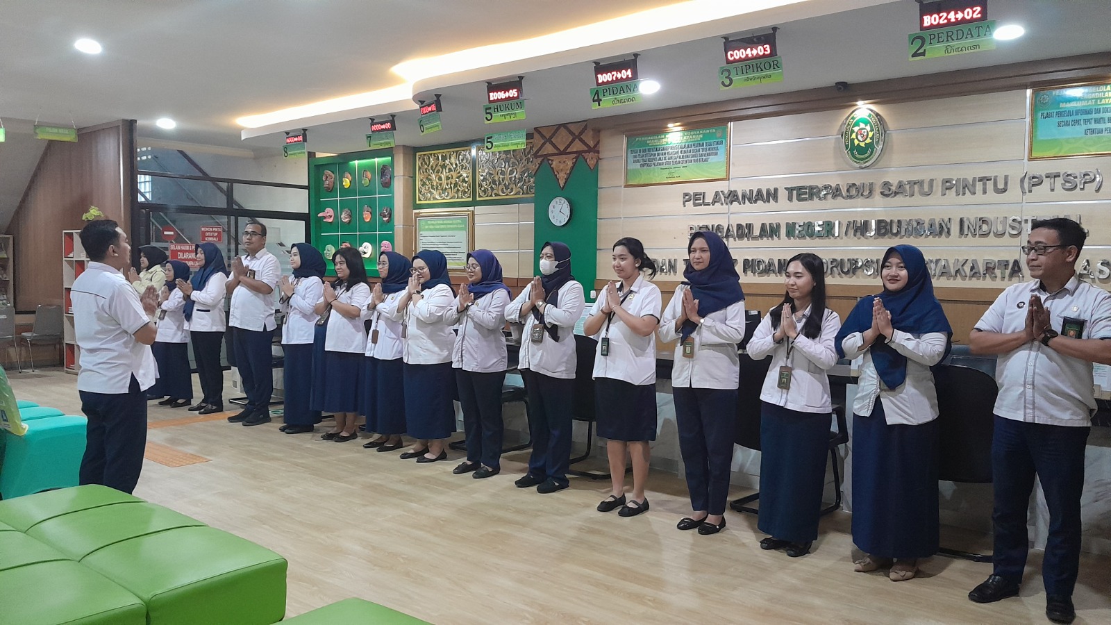 Apel Sore Rutin Petugas PTSP 6 Juli 2026