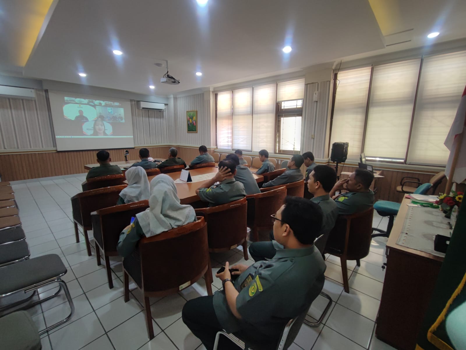 Pengadilan Negeri Yogyakarta Mengikuti Pembinaan Kepegawaian oleh Biro Kepegawaian Mahkamah Agung