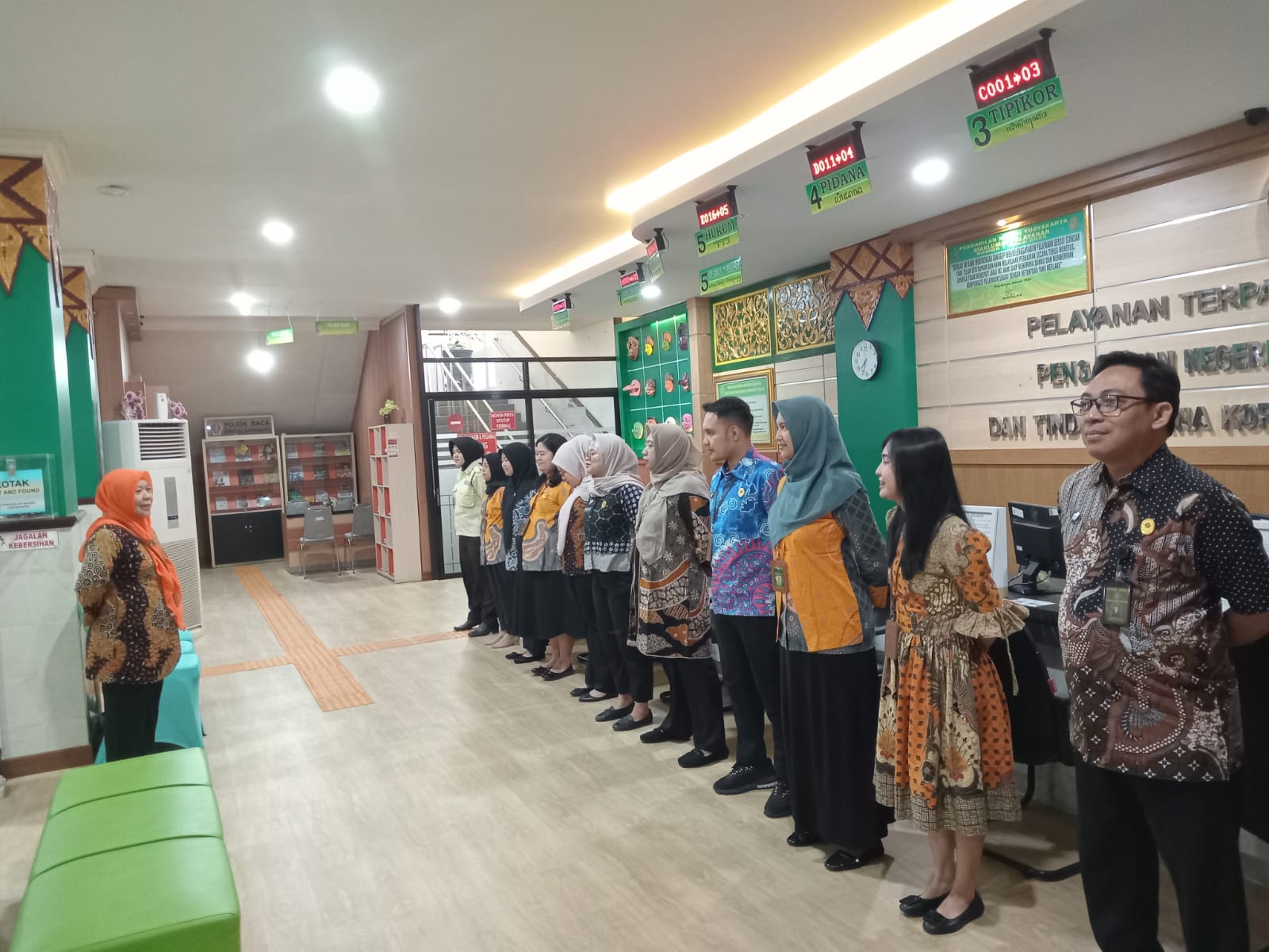 Apel Pagi Rutin Petugas PTSP 10 Juli 2026