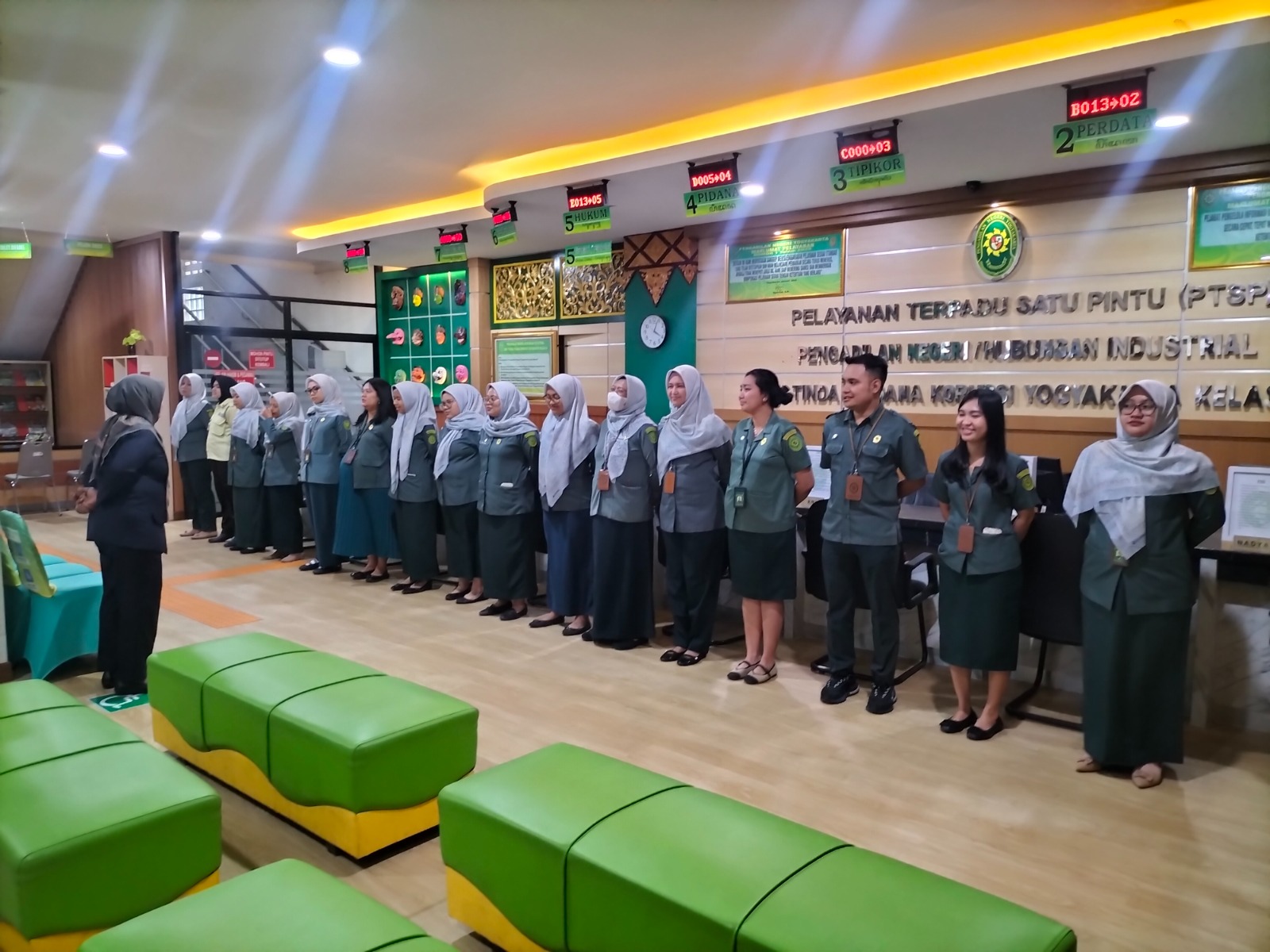 Apel Sore Rutin Petugas PTSP 8 Juli 2026