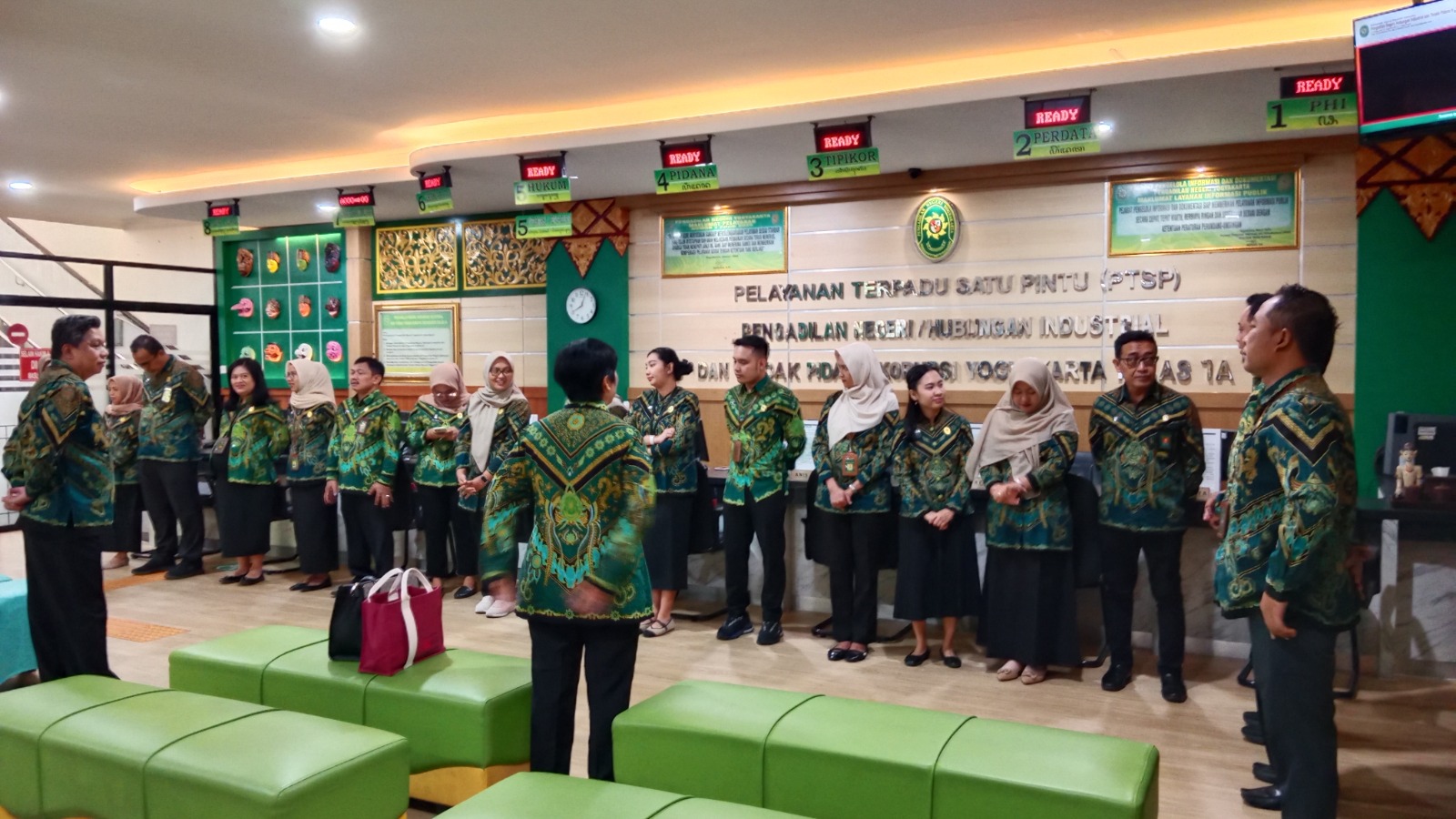 Apel Pagi Rutin Petugas PTSP 9 Juli 2026