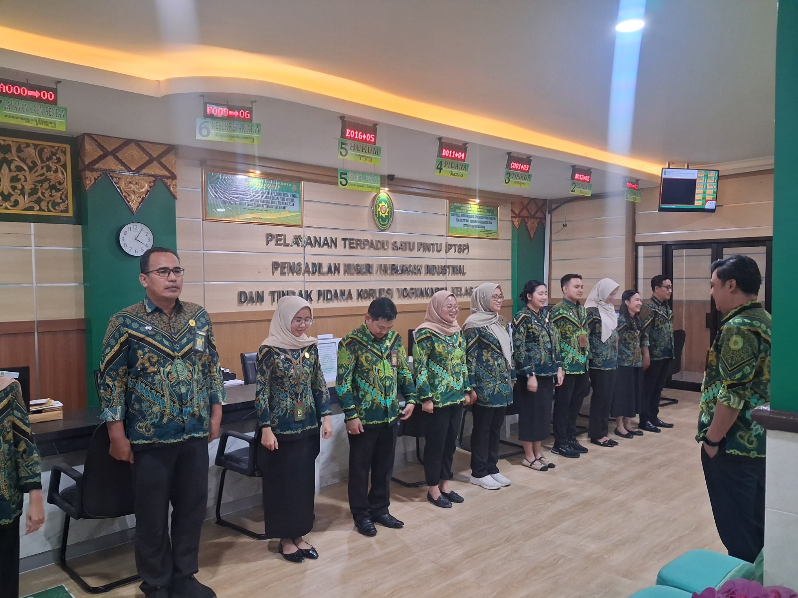 Apel Sore Rutin Petugas PTSP 9 Juli 2026 Apel Sore Rutin Petugas PTSP 9 Juli 2026