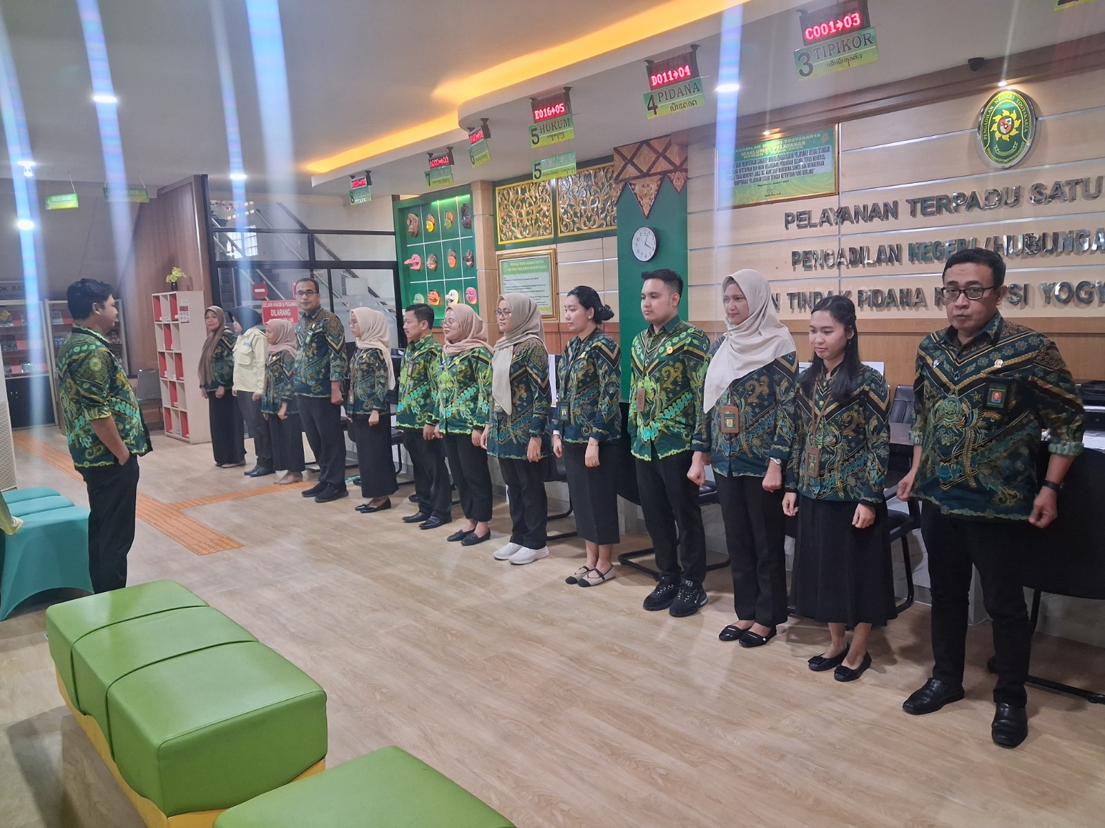 Apel Sore Rutin Petugas PTSP 9 Juli 2026