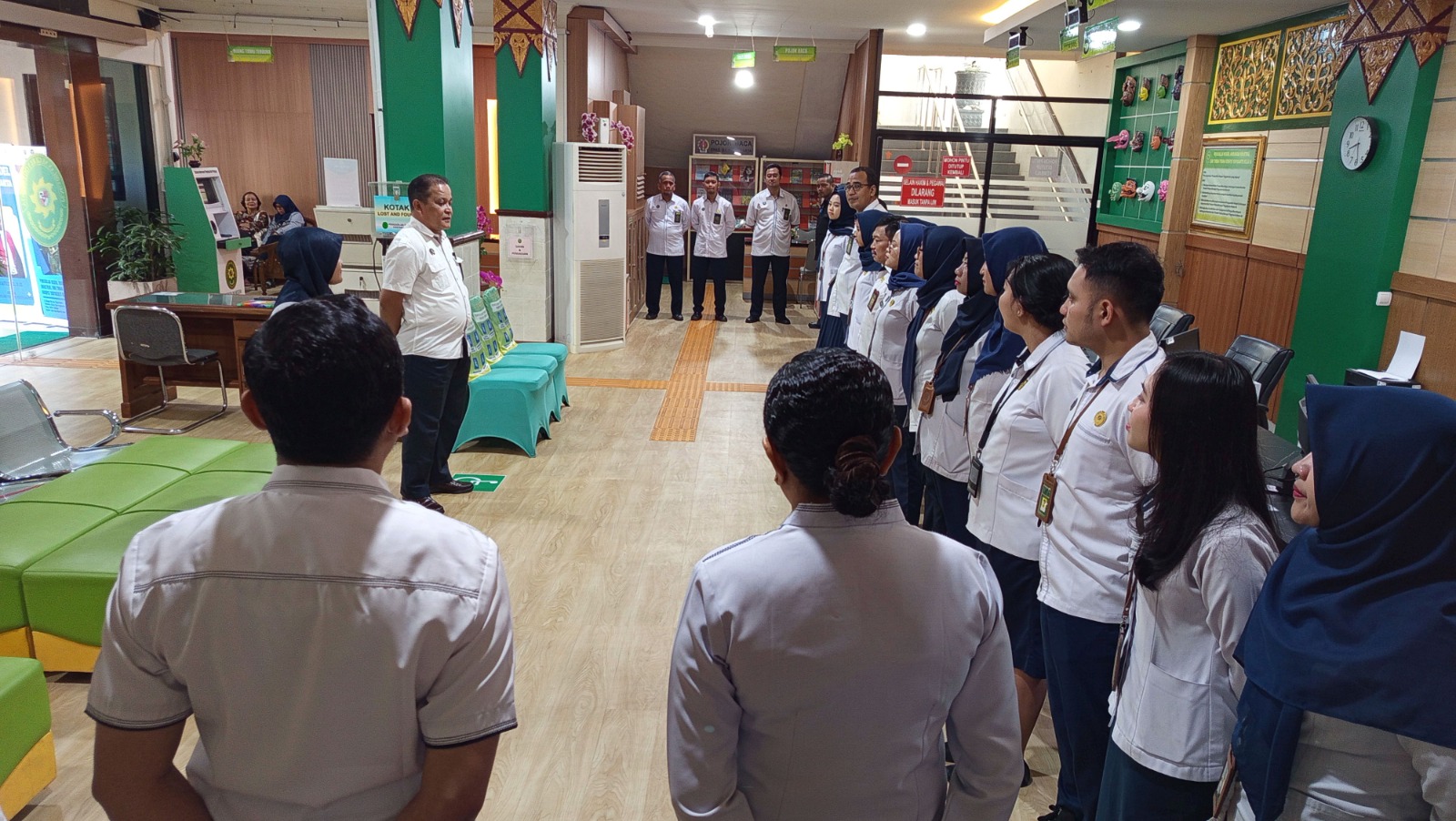 Apel Pagi Rutin Petugas PTSP 13 Juli 2026