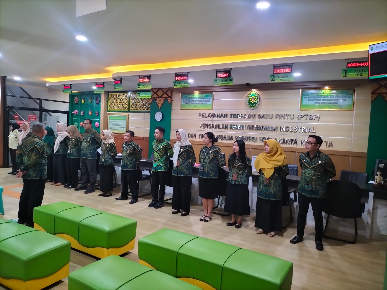 Apel Sore Rutin Petugas PTSP 16 Juli 2026 Apel Sore Rutin Petugas PTSP 16 Juli 2026