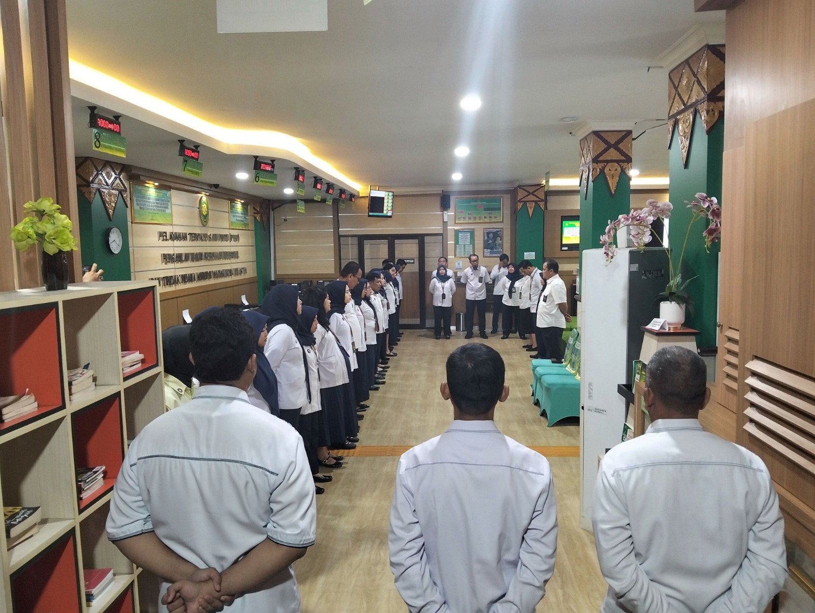 Apel Pagi Rutin Petugas PTSP 20 Juli 2026