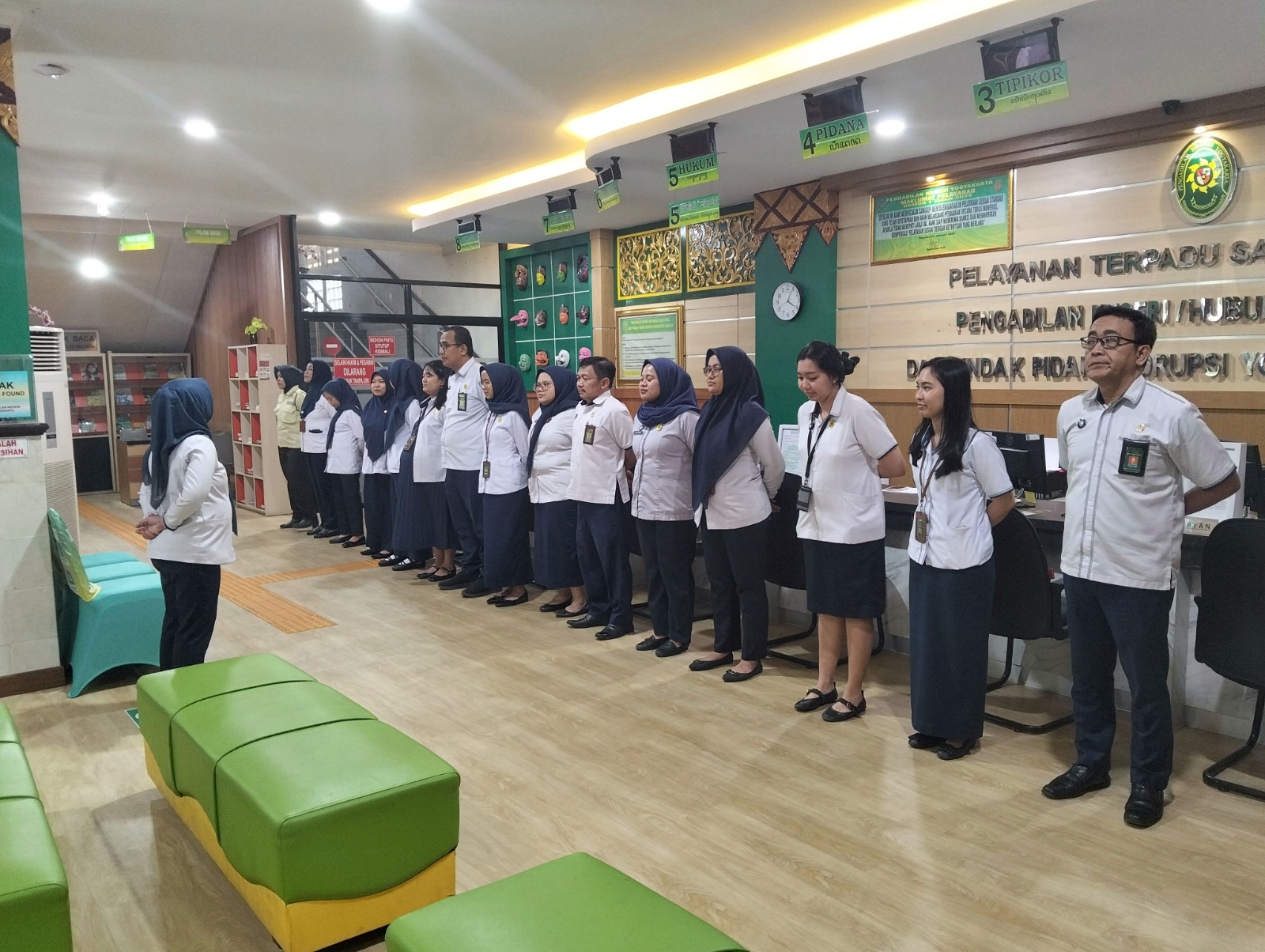 Apel Sore Rutin Petugas PTSP 20 Juli 2026 Apel Sore Rutin Petugas PTSP 20 Juli 2026