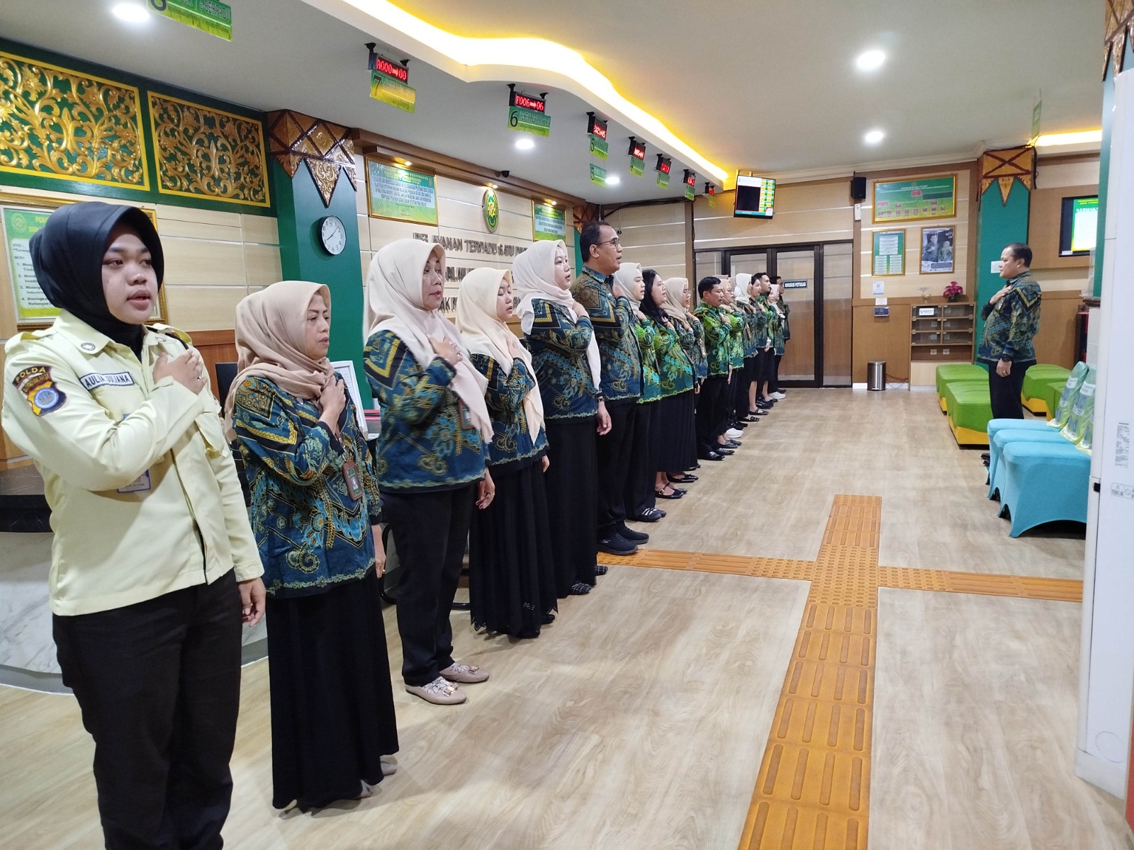 Apel Pagi Rutin Petugas PTSP 23 Juli 2026