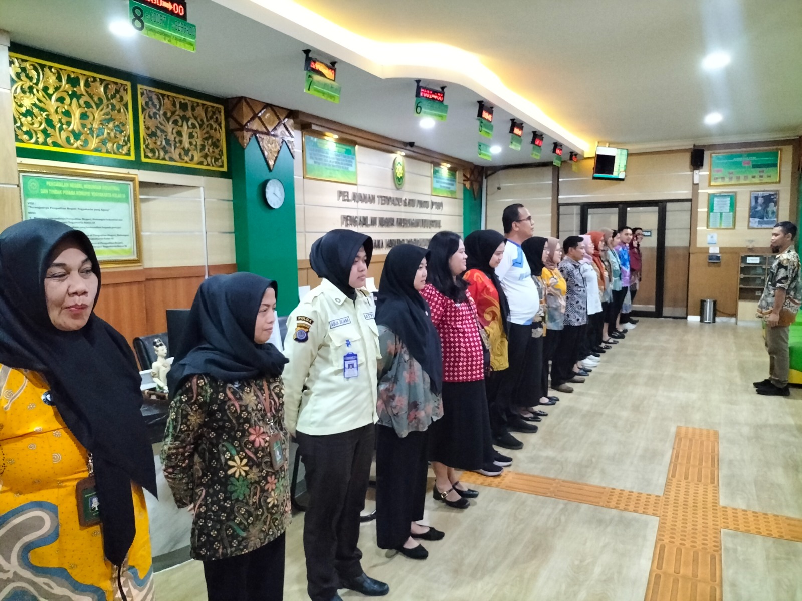 Apel Sore Rutin Petugas PTSP 24 Juli 2026