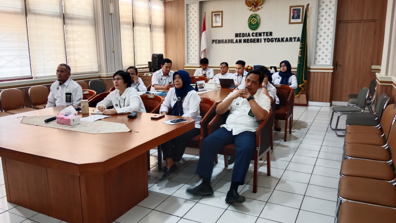 Pengadilan Negeri Yogyakarta Mengikuti Pendampingan Pembangunan ZI menuju WBBM tahun 2026 Pengadilan Negeri Yogyakarta Mengikuti Pendampingan Pembangunan ZI menuju WBBM tahun 2026