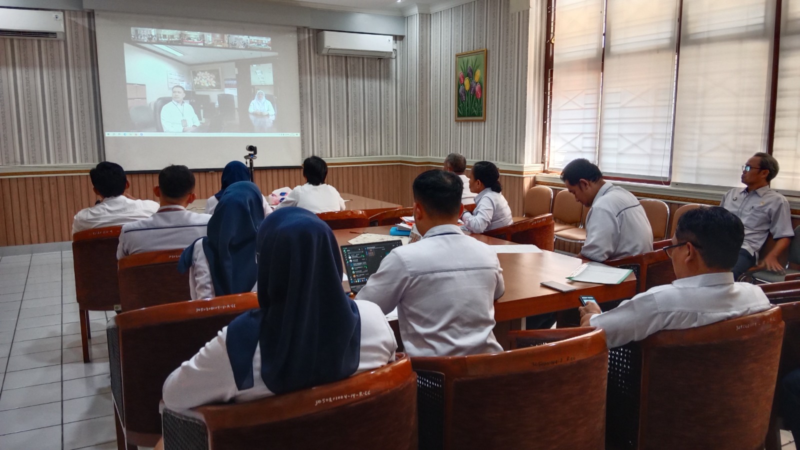 Pengadilan Negeri Yogyakarta Mengikuti Pendampingan Pembangunan ZI menuju WBBM tahun 2026
