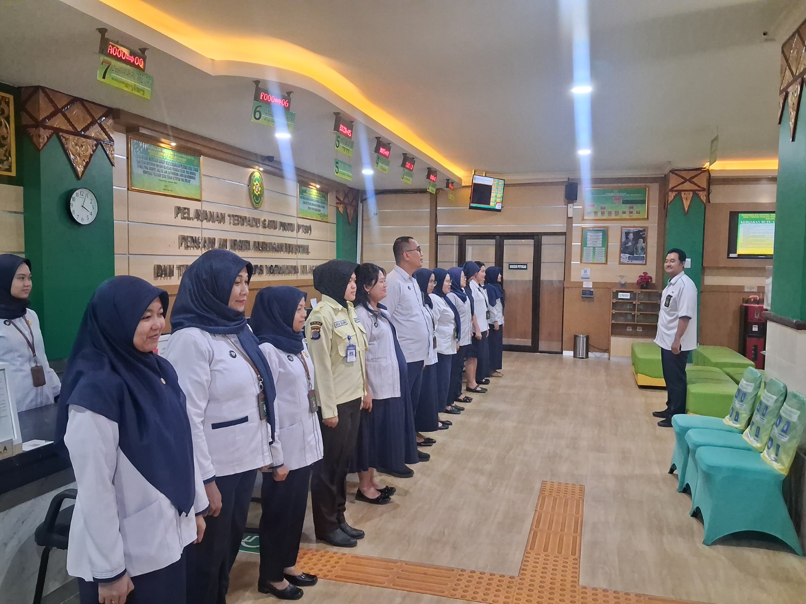 Apel Sore Rutin Petugas PTSP 27 Juli 2026