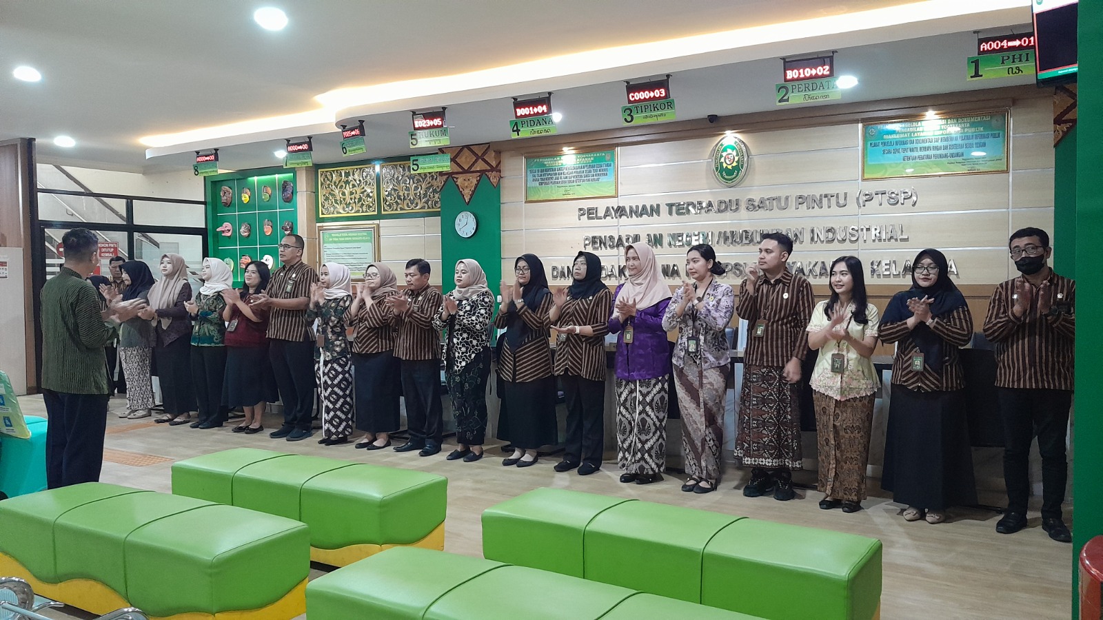 Apel Pagi Rutin Petugas PTSP 30 Juli 2026
