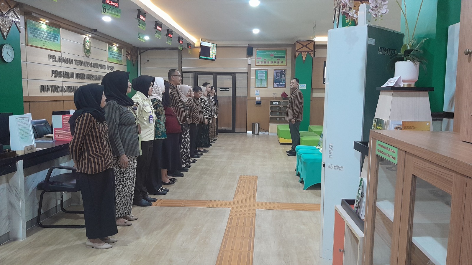 Apel Sore Rutin Petugas PTSP 30 Juli 2026