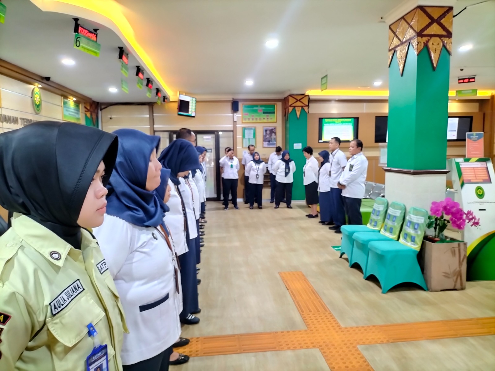 Apel Pagi Rutin Petugas PTSP 3 Agustus 2026