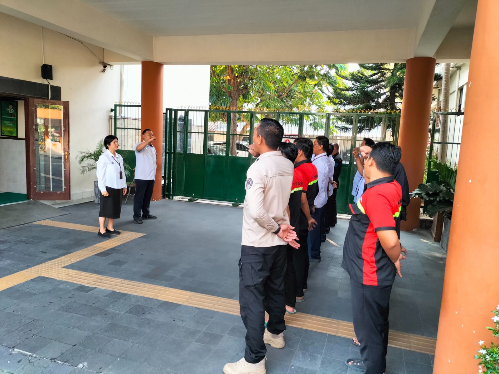 Apel Petugas Jaga Sidang Pengadilan Negeri Yogyakarta