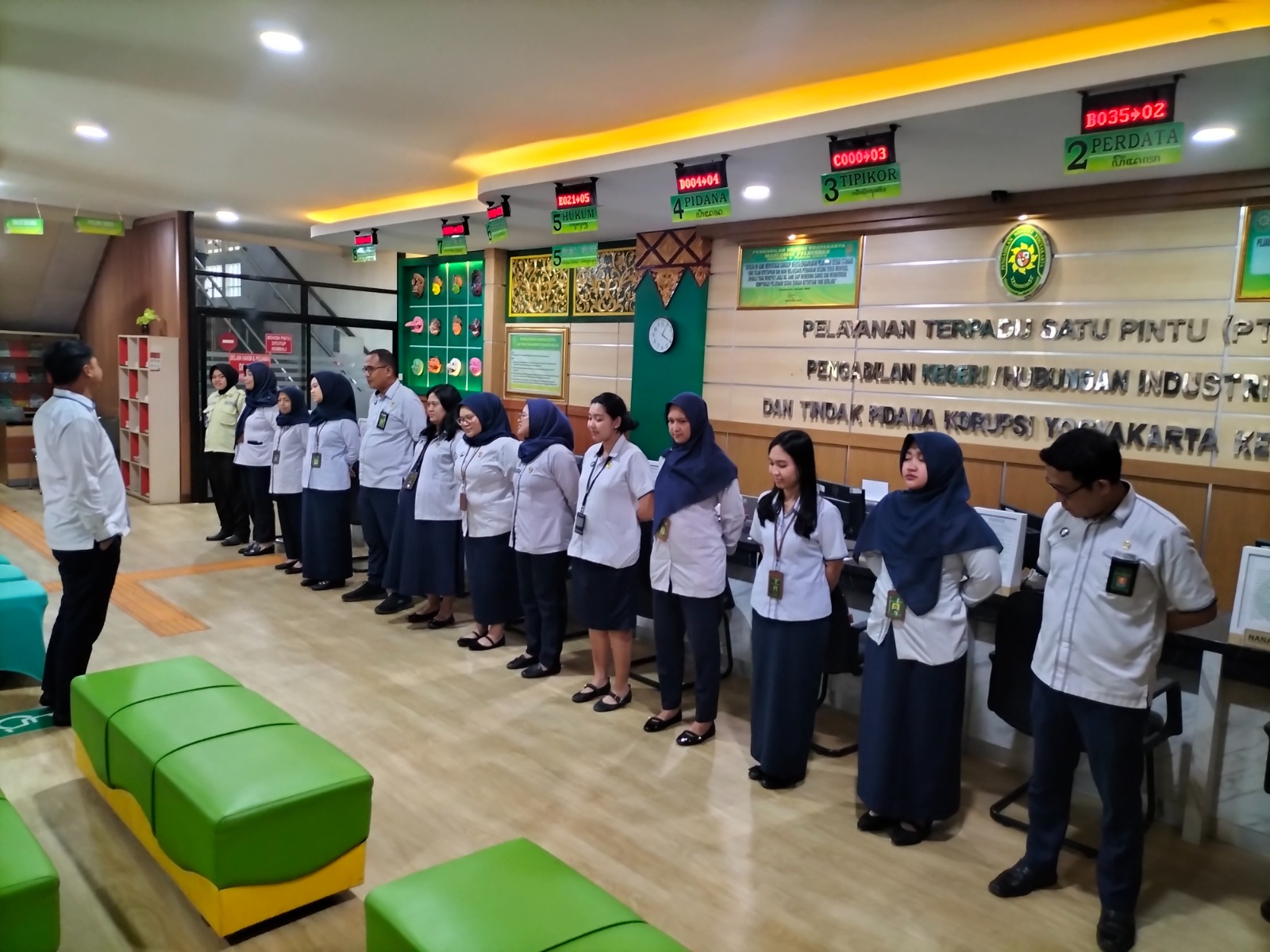 Apel Sore Rutin Petugas PTSP 3 Agustus 2026