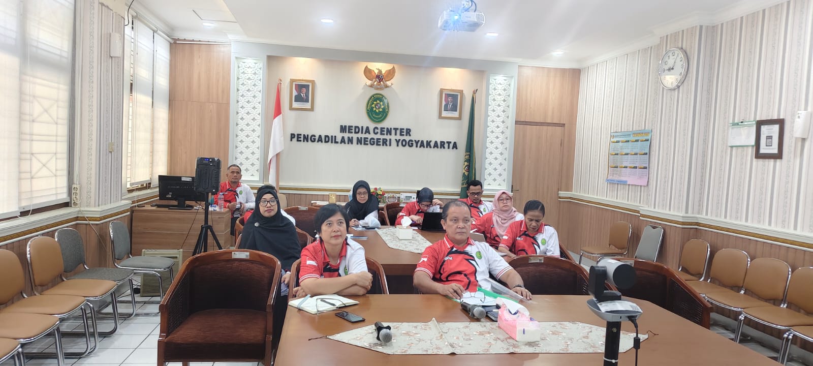Pengadilan Negeri Yogyakarta Mengikuti Pendampingan Zona Integritas Menuju WBBM