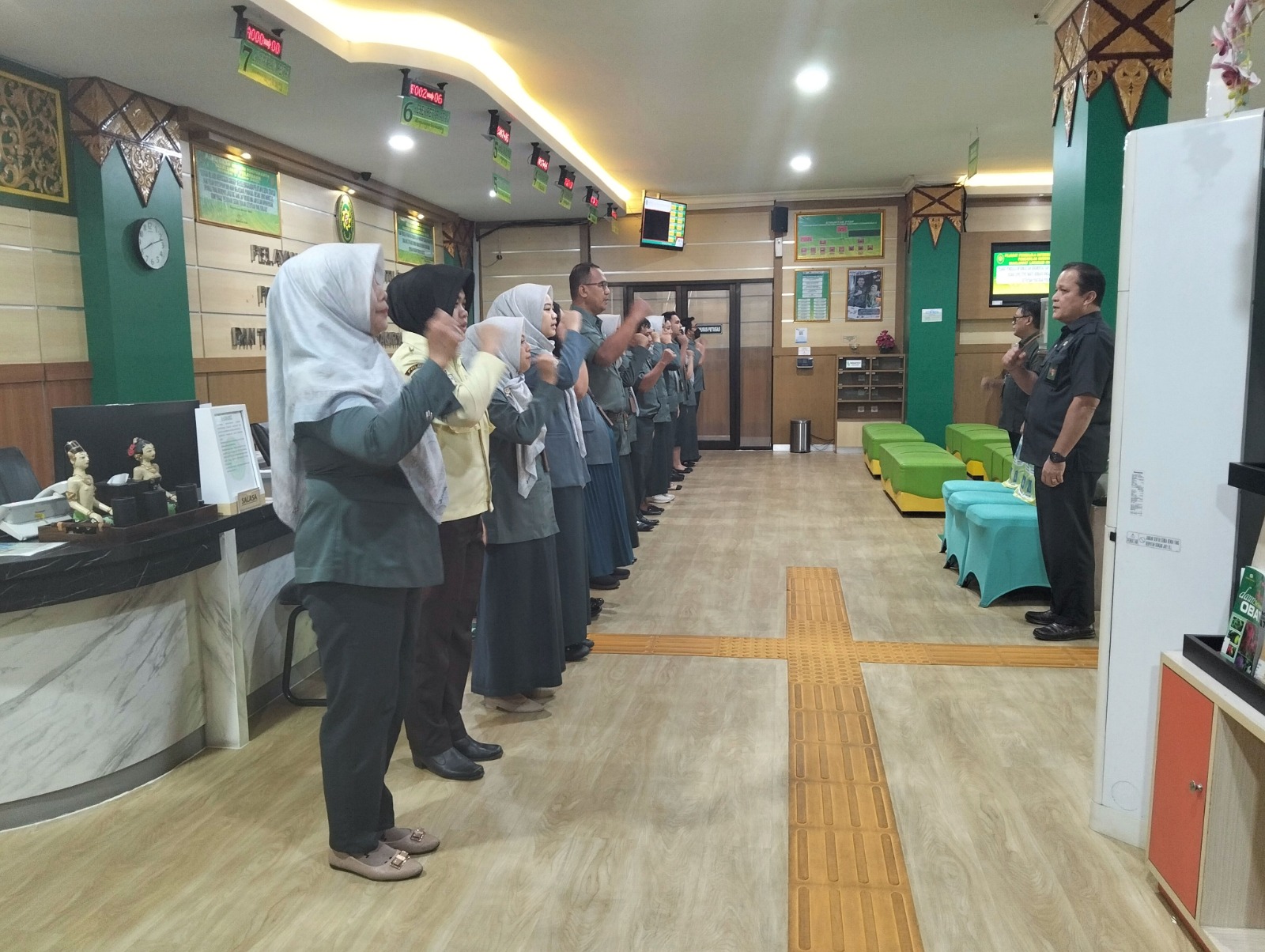 Apel Pagi Petugas PTSP 5 Agustus 2026
