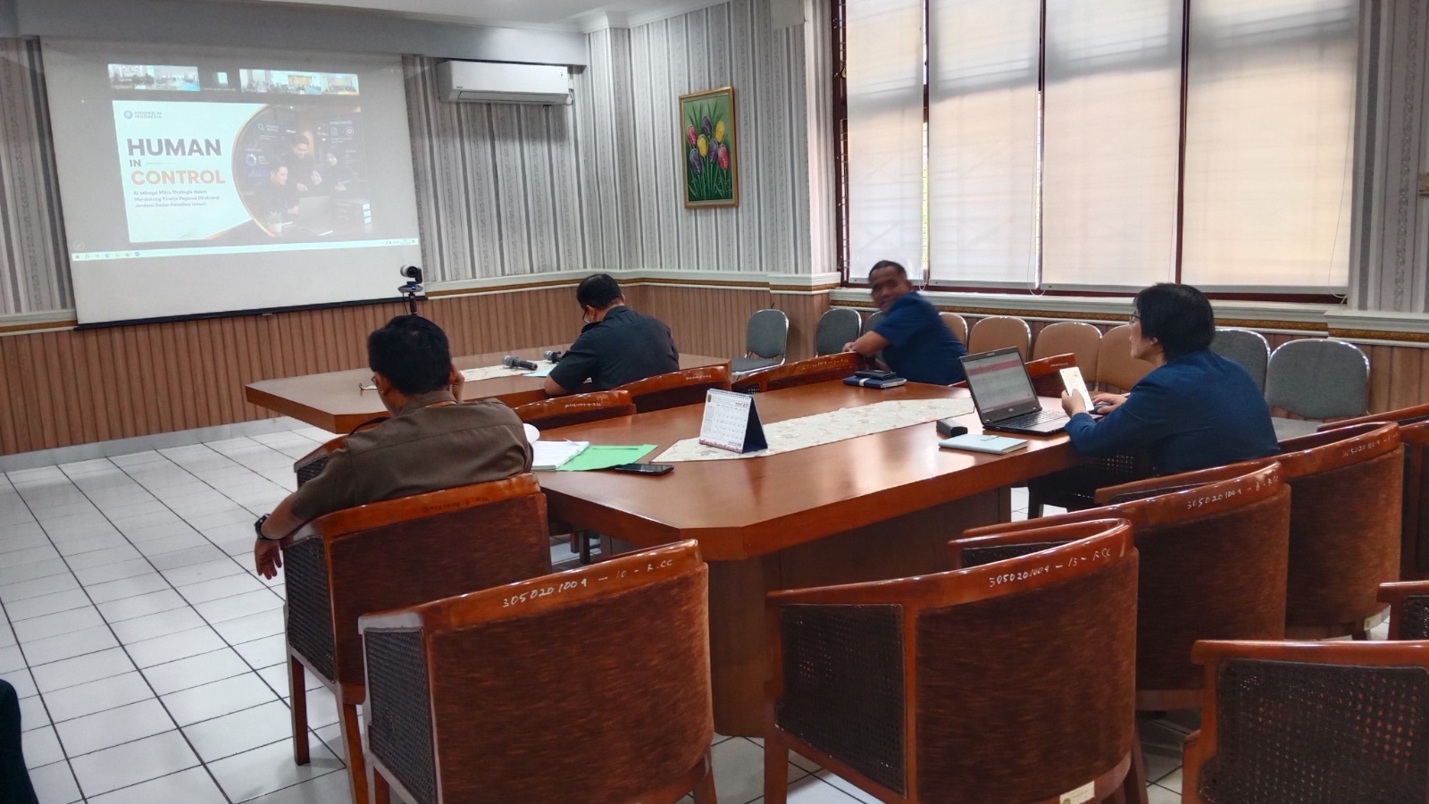 Pengadilan Negeri Yogyakarta Mengikuti Bimtek Artificial Intelligence