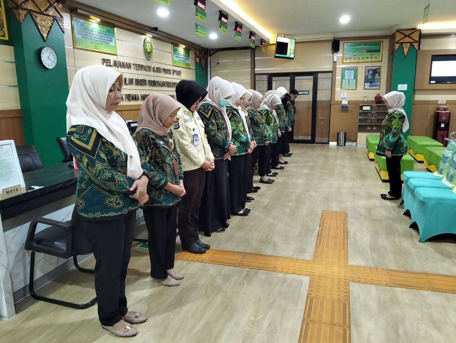 Apel Sore Rutin Petugas PTSP 13 Agustus 2026 Apel Sore Rutin Petugas PTSP 13 Agustus 2026