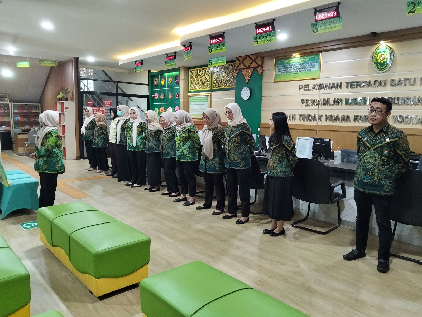 Apel Sore Rutin Petugas PTSP 13 Agustus 2026