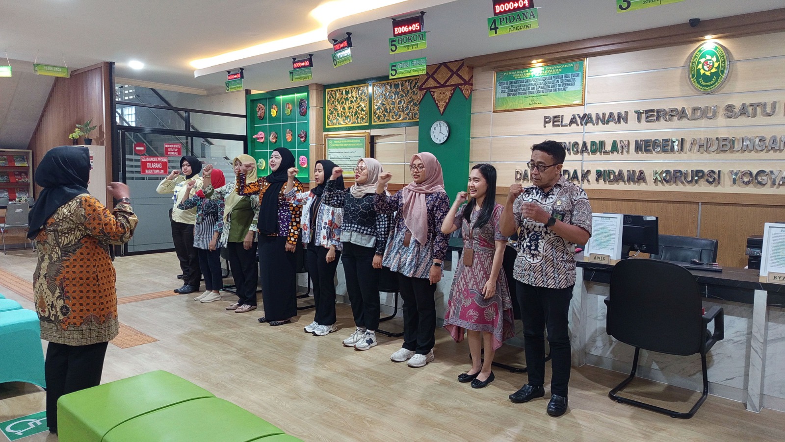 Apel Sore Rutin Petugas PTSP 14 Agustus 2026