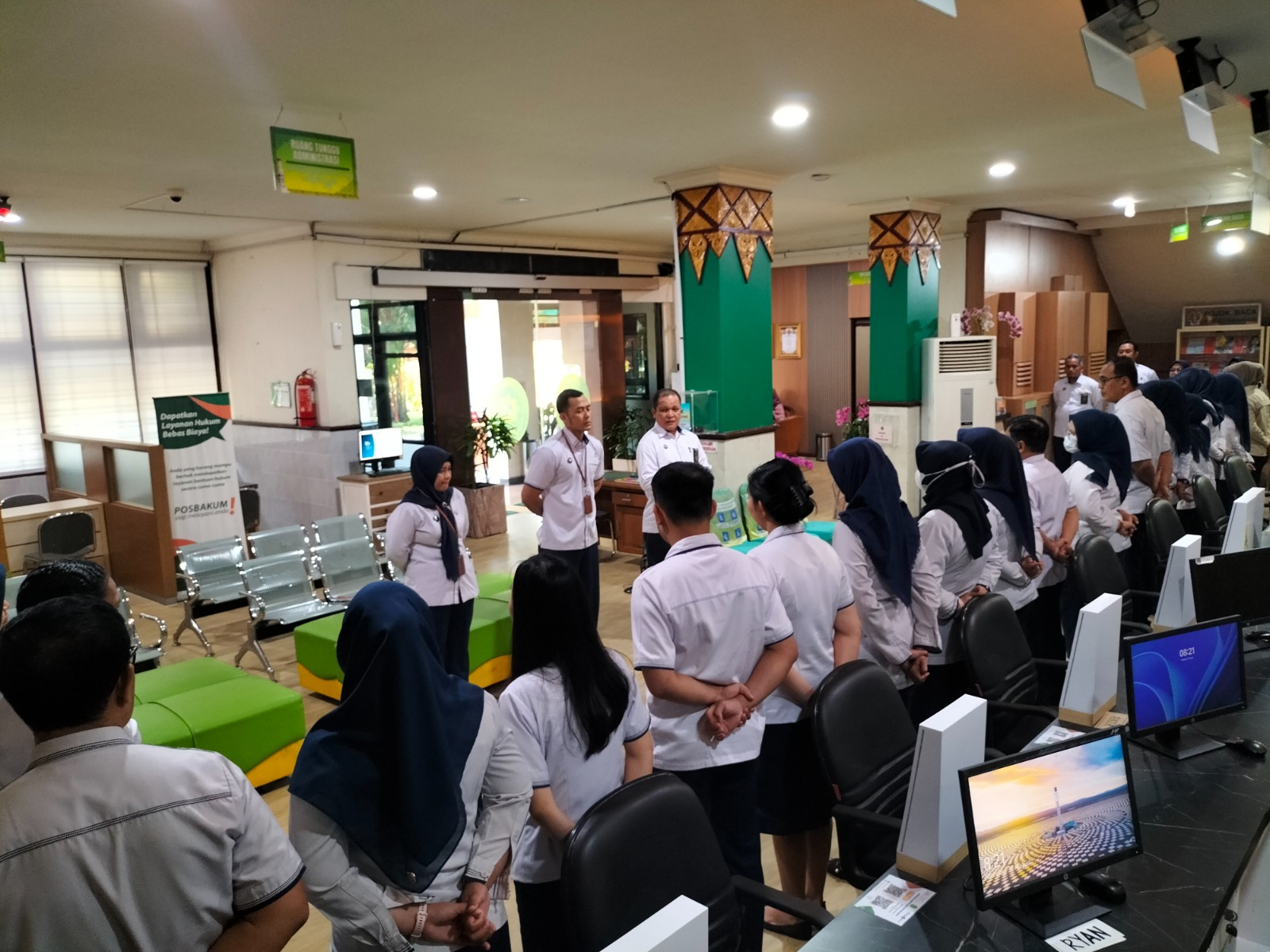 Apel Pagi Rutin Petugas PTSP 31 Agustus 2026
