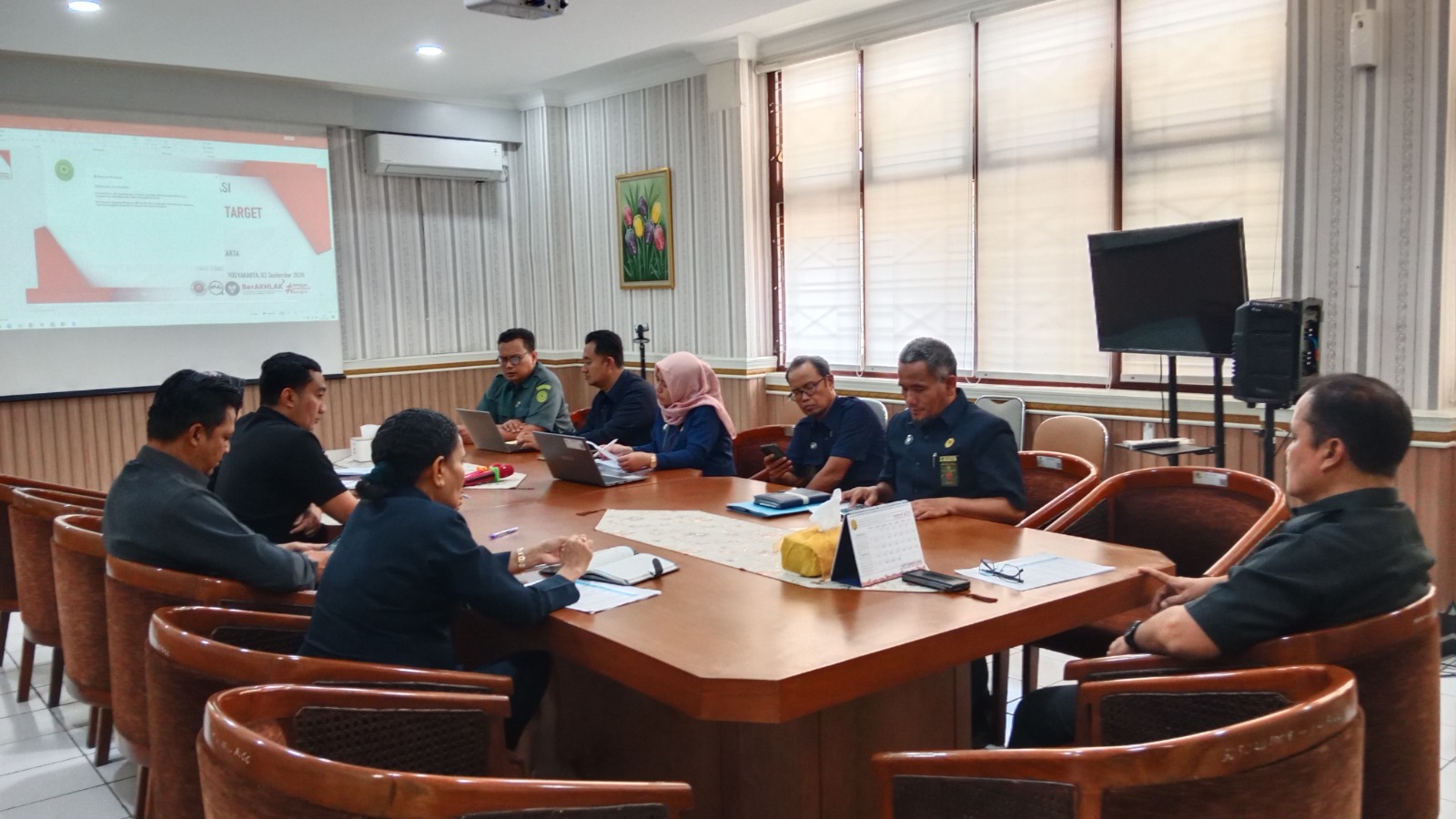 Rakor Revisi Anggaran dan Target Dipa 03 Pengadilan Negeri Yogyakarta