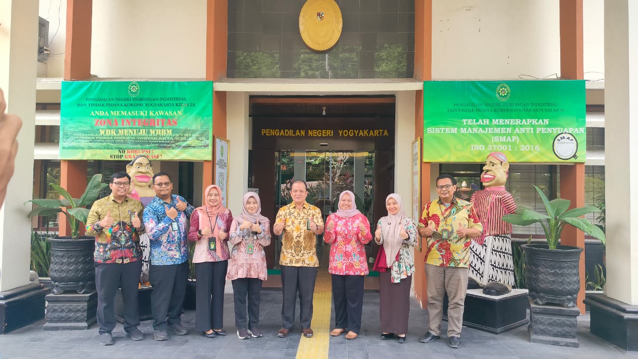 Koordinasi dan Monev Kesekretariatan Pengadilan Negeri Yogyakarta oleh Badan Urusan Administrasi Mahkamah Agung